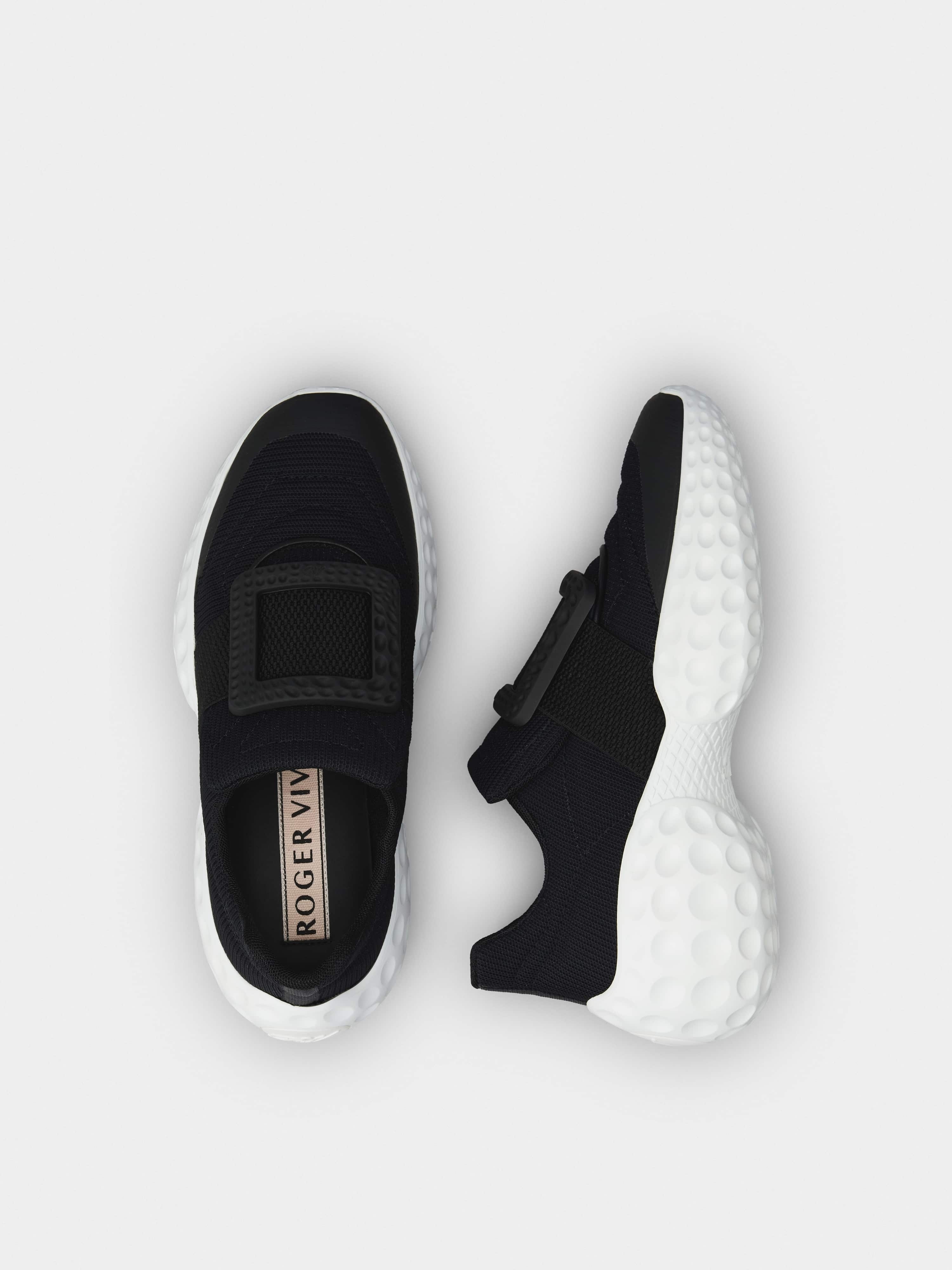 Viv' Run Light Resin Buckle Sneakers in Fabrics - 4