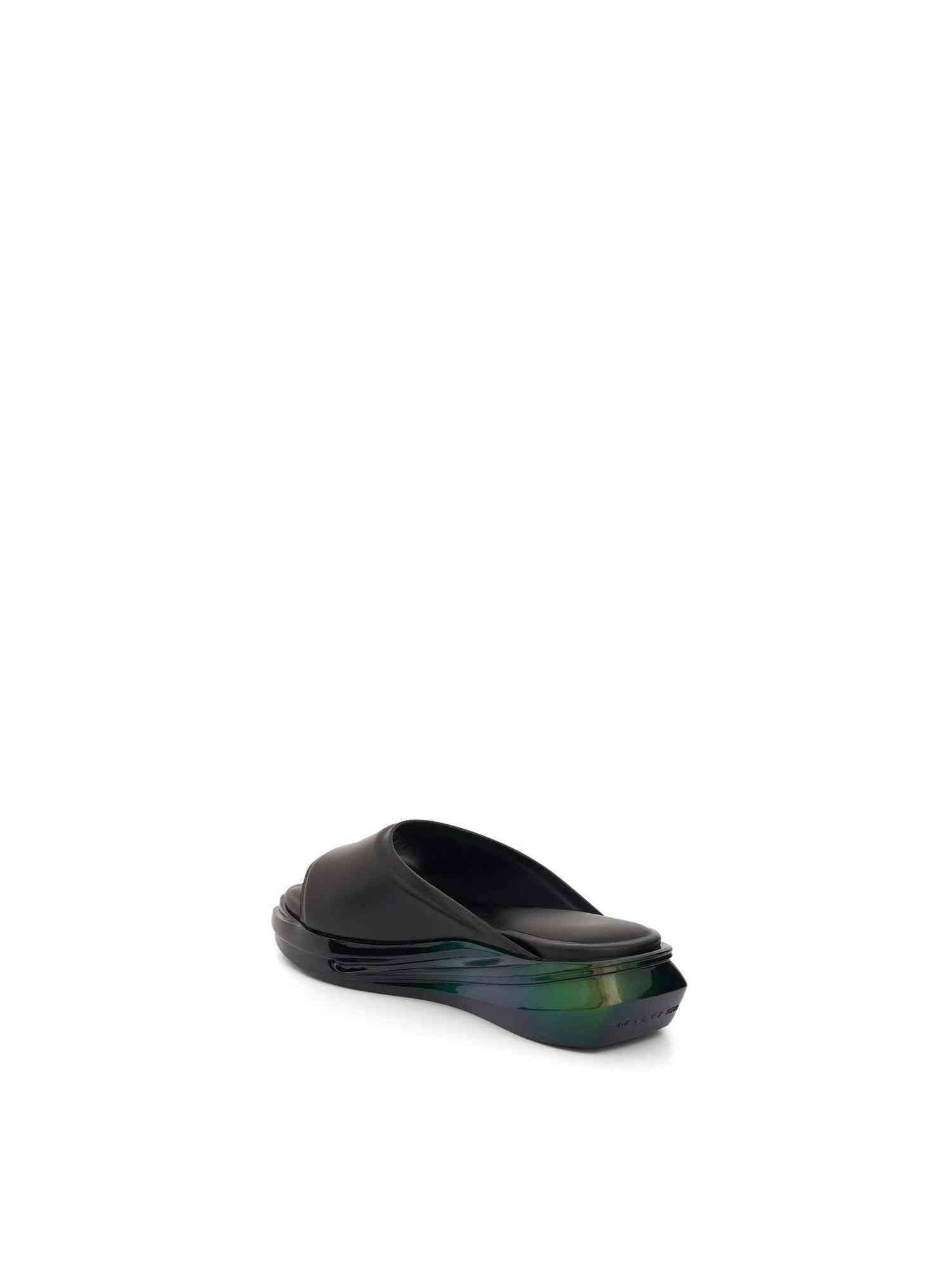 Mono Slide in Black/Military Green - 3