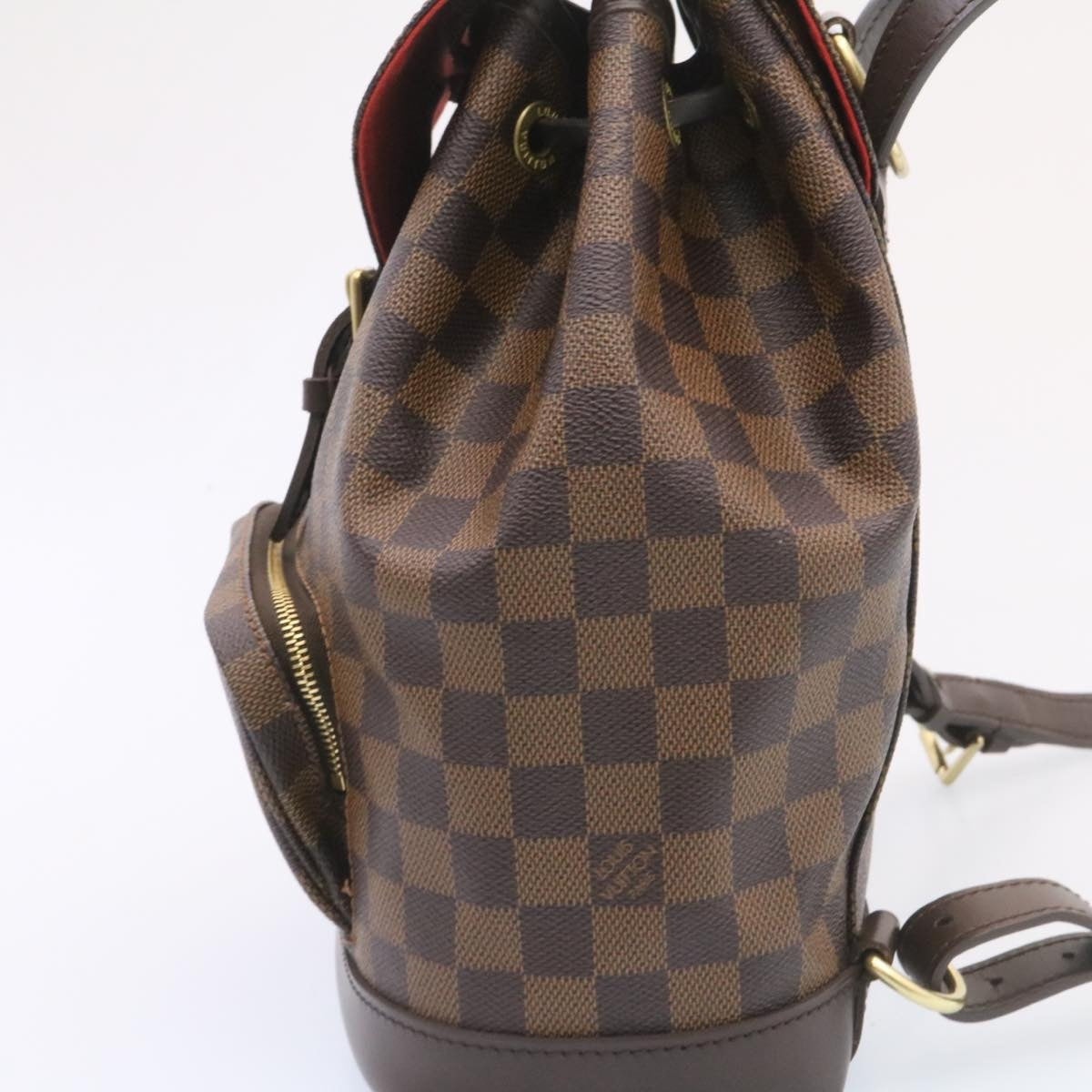 LOUIS VUITTON Damier Ebene Montsouris MM Backpack N51143 - 4