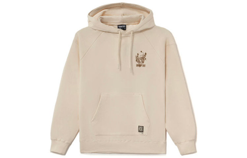 Li-Ning Li-Ning BadFive Graphic Hoodie 'Beige' AWDS129-3 outlook