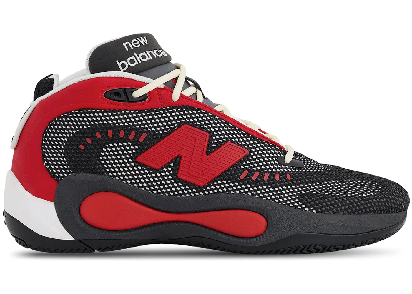 New Balance P400 Black Team Red - 1