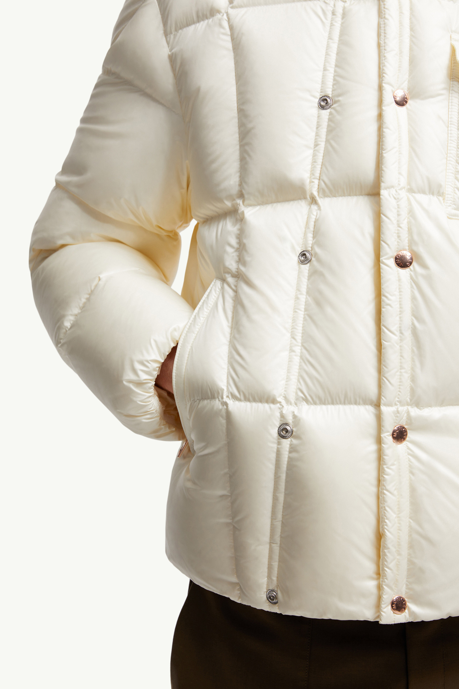 Serfanto Hooded Short Down Jacket - 8