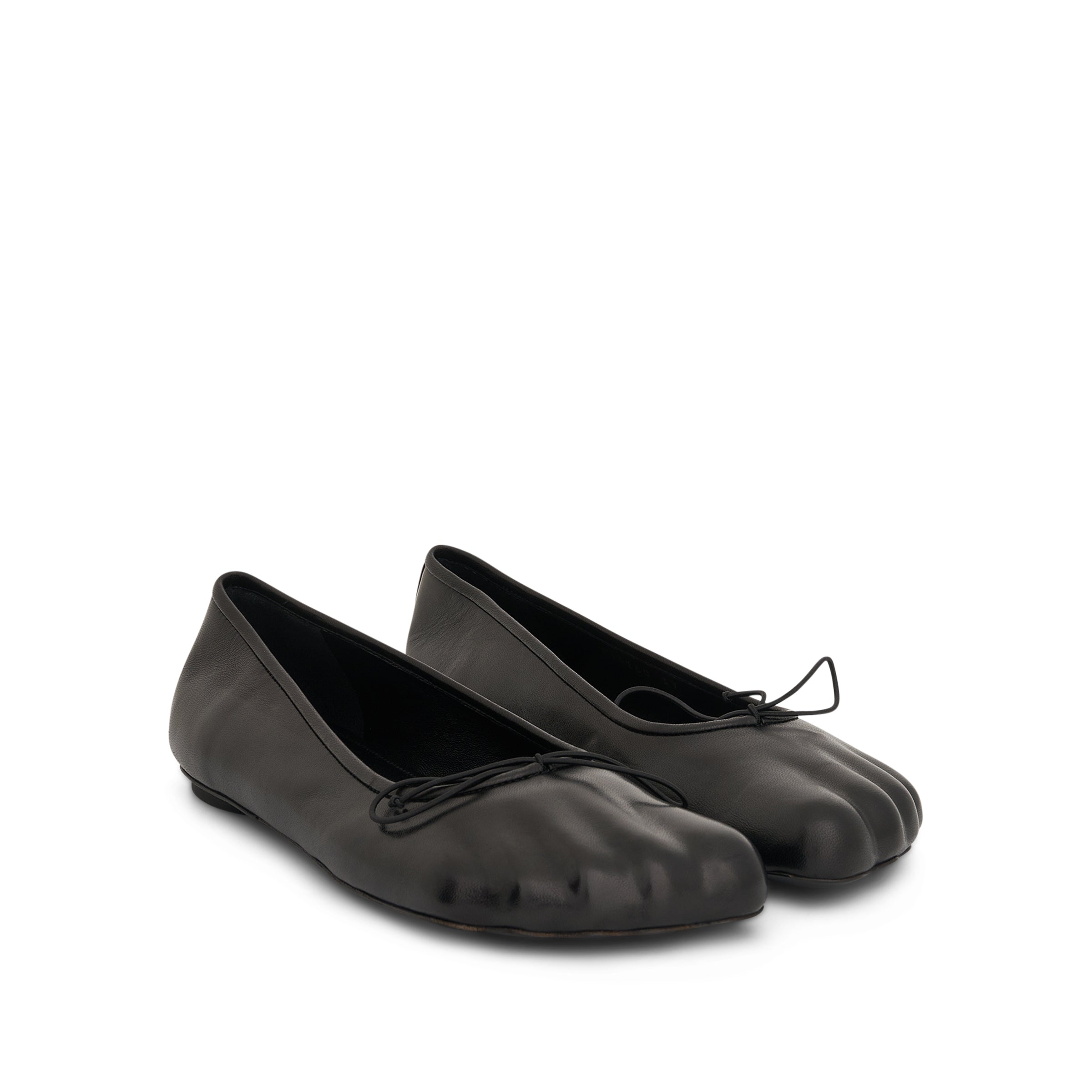 Fetish Pump Flat in Black - 2