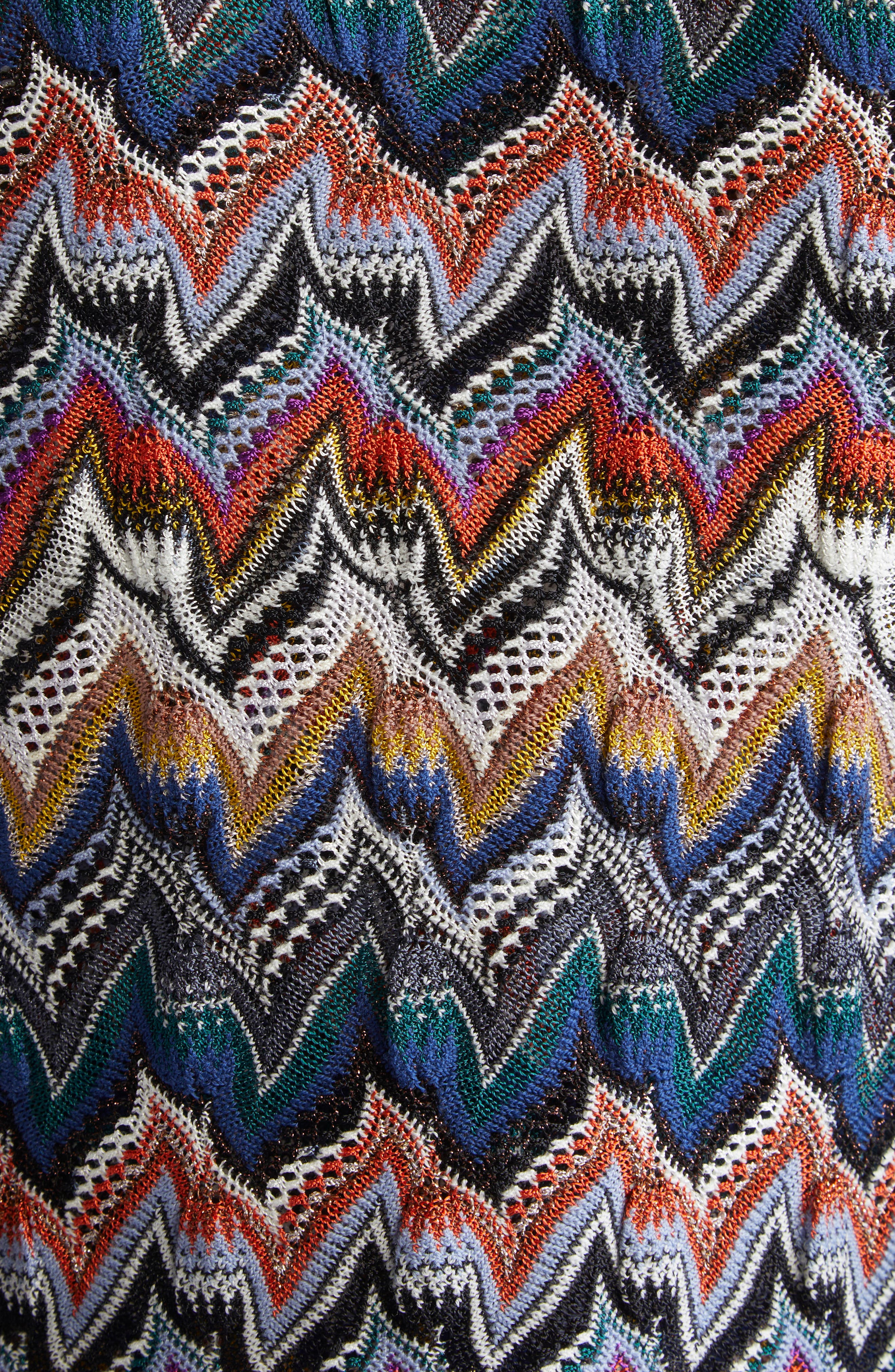 Missoni Zigzag Stripe Cardigan in Blue Multi at Nordstrom - 6