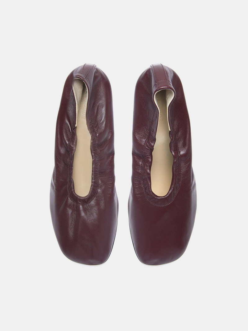Mica Flat / Oxblood Leather 3
