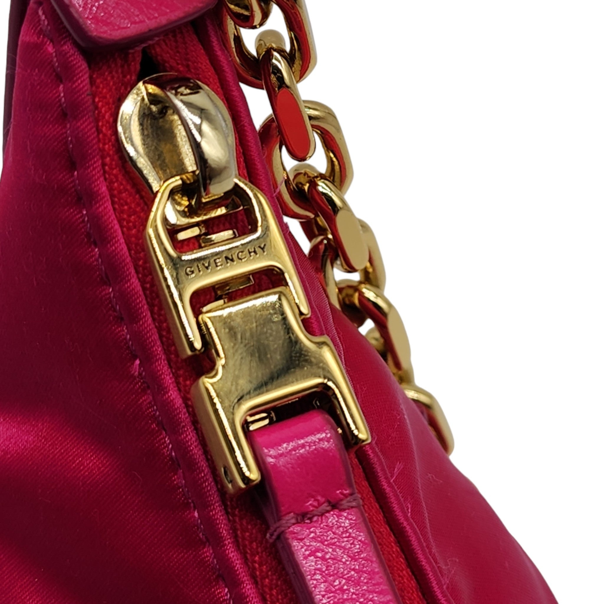 Givenchy "Voyou Party" Shoulder Bag in Neon Pink - 5