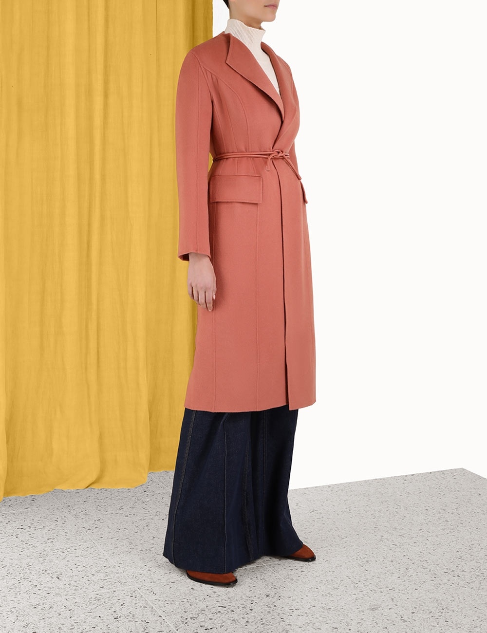 KALEIDOSCOPE WRAP COAT - 3