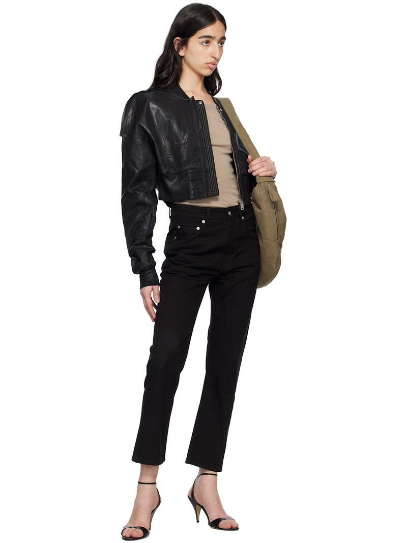 Rick Owens DRKSHDW Black Hollywood VDD Trousers outlook