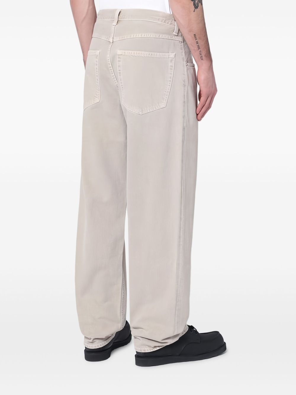 organic-cotton straight jeans - 5