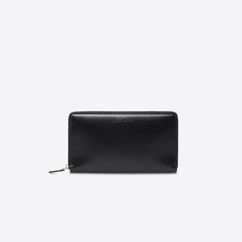 Men's Essential Continental Wallet  in Black 1