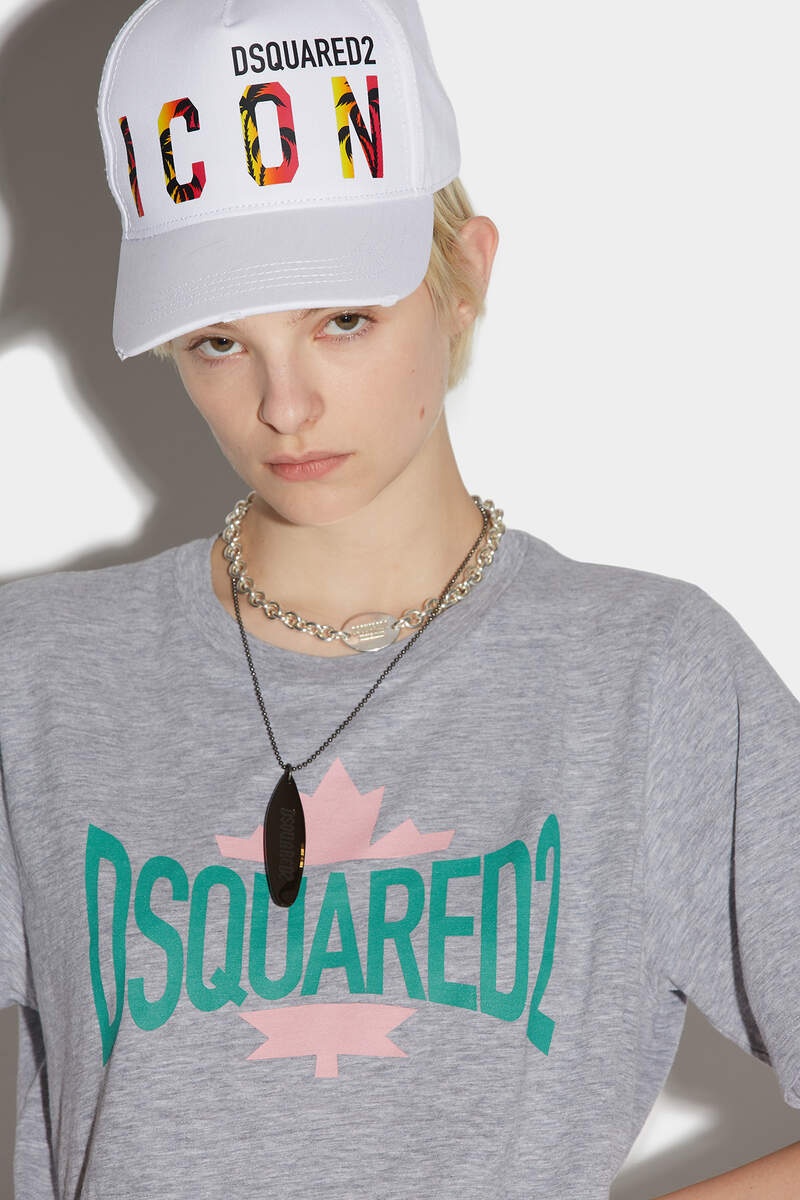DSQUARED2 LEAF EASY T-SHIRT - 4