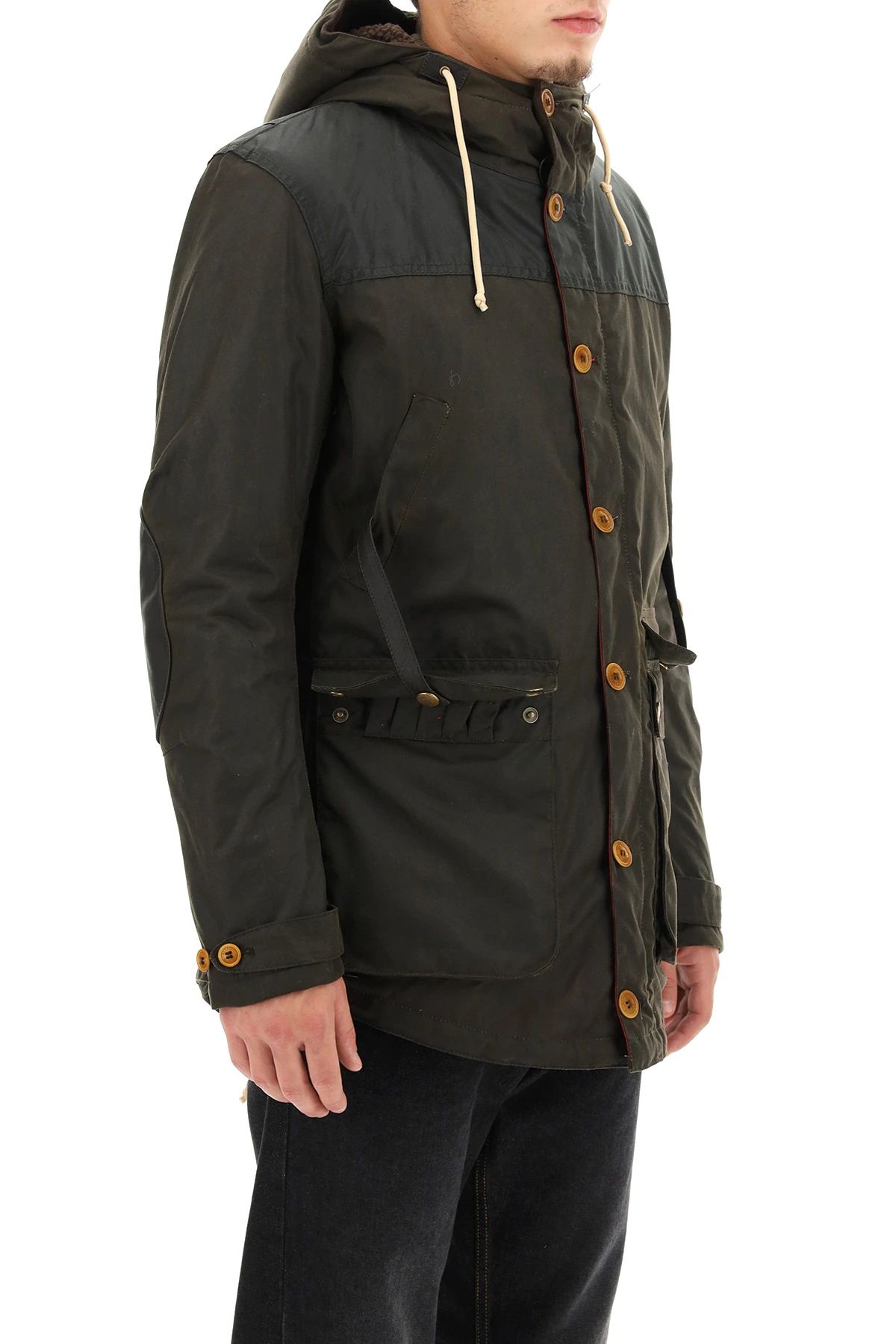 GAME PARKA IN WAXED COTTON - 3