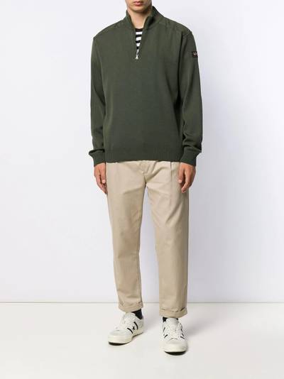 Paul & Shark half-zip sweater outlook