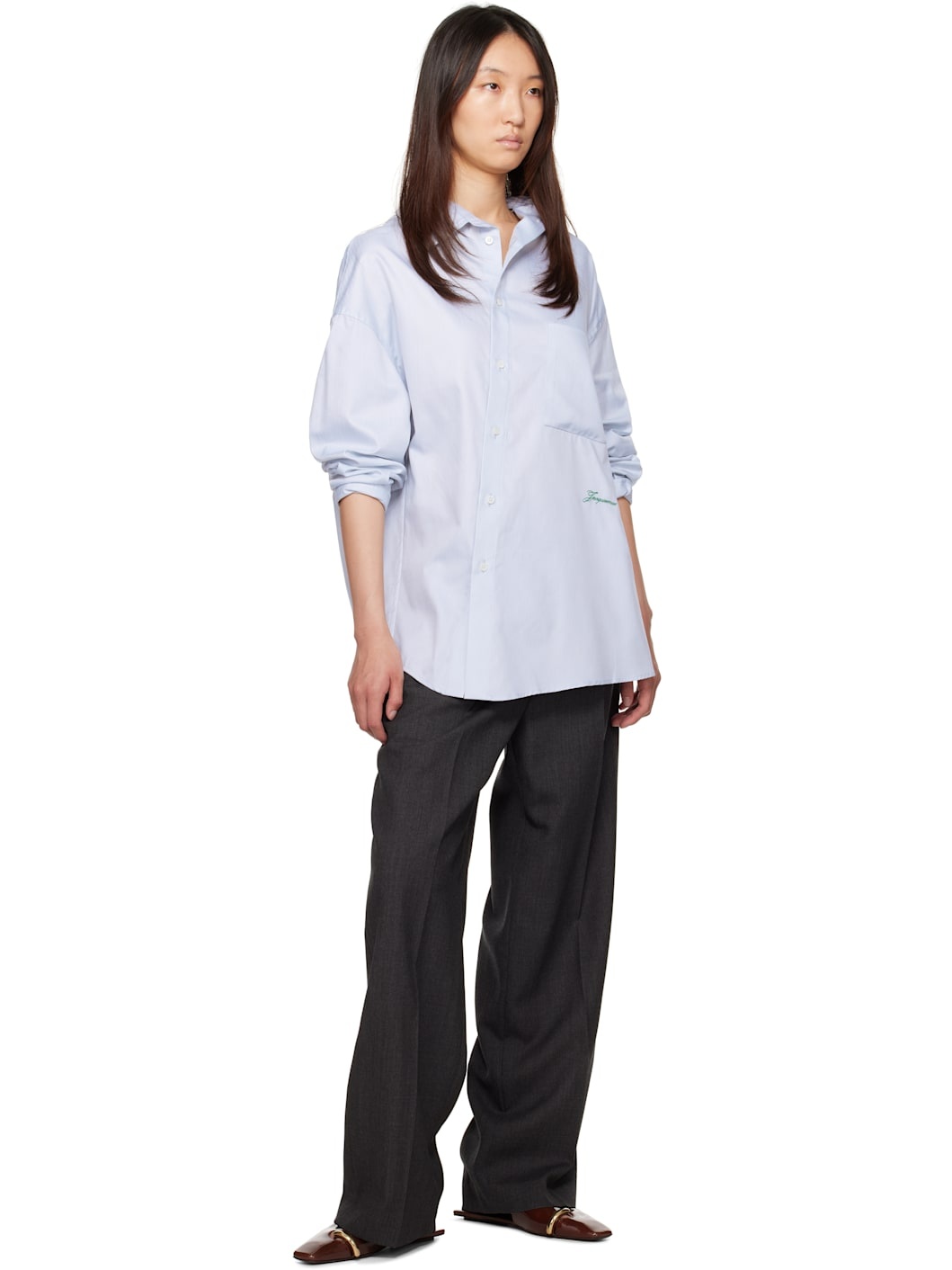 Blue La Croisière 'The Cuadro' Shirt - 4