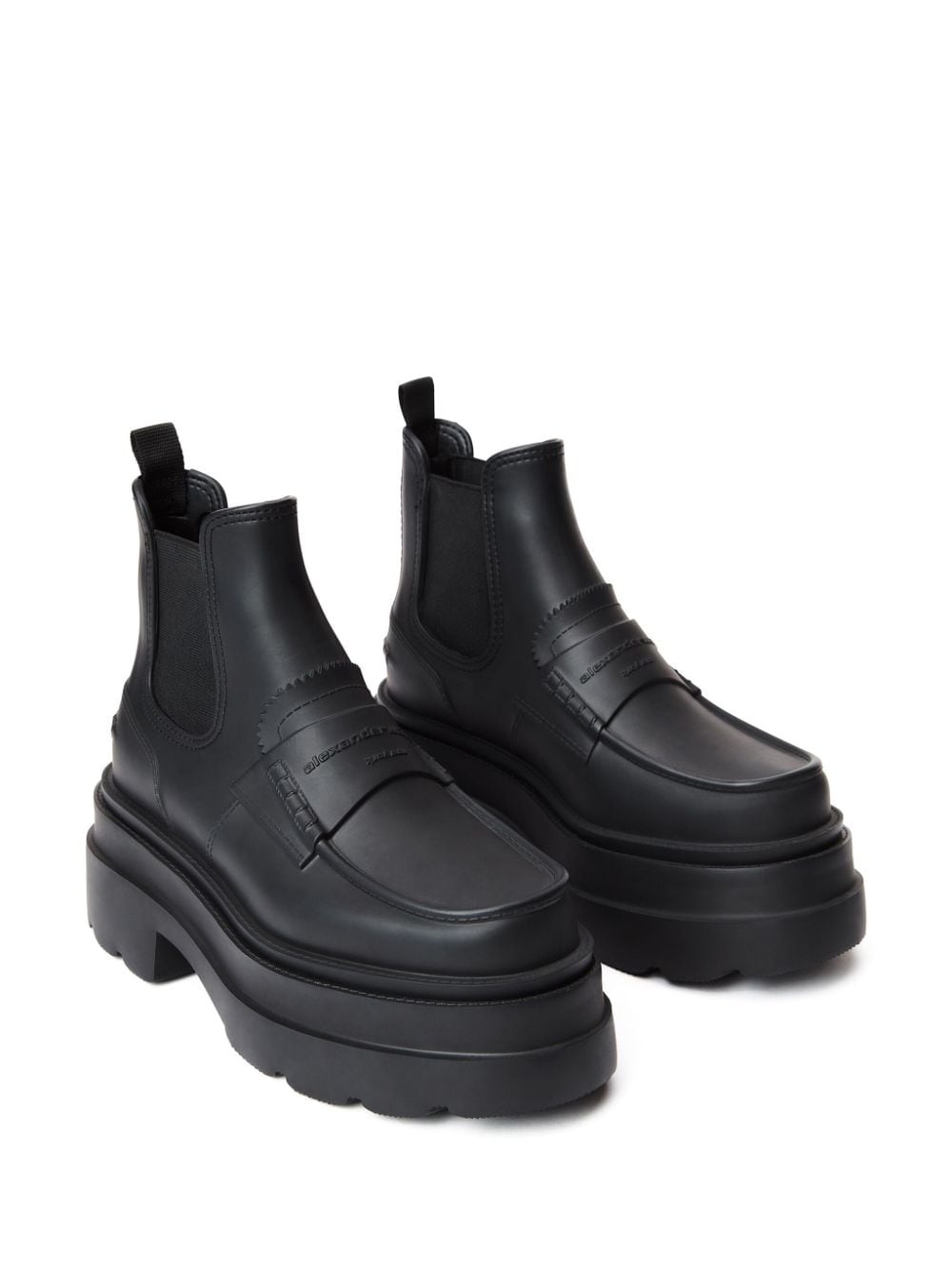 Carter panelled leather Chelsea boots - 2