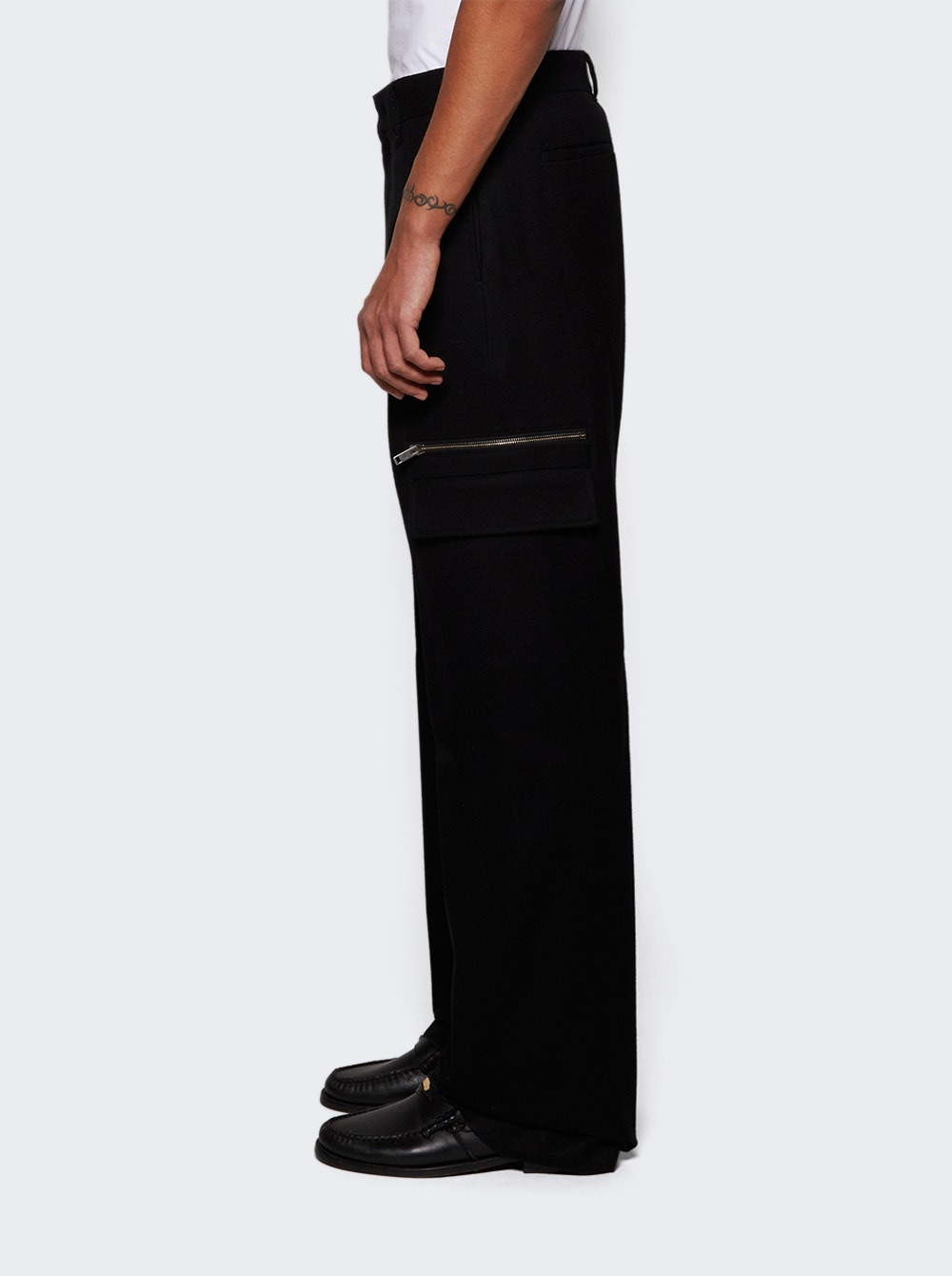 Formal Pant With Pockets Details Black - 4