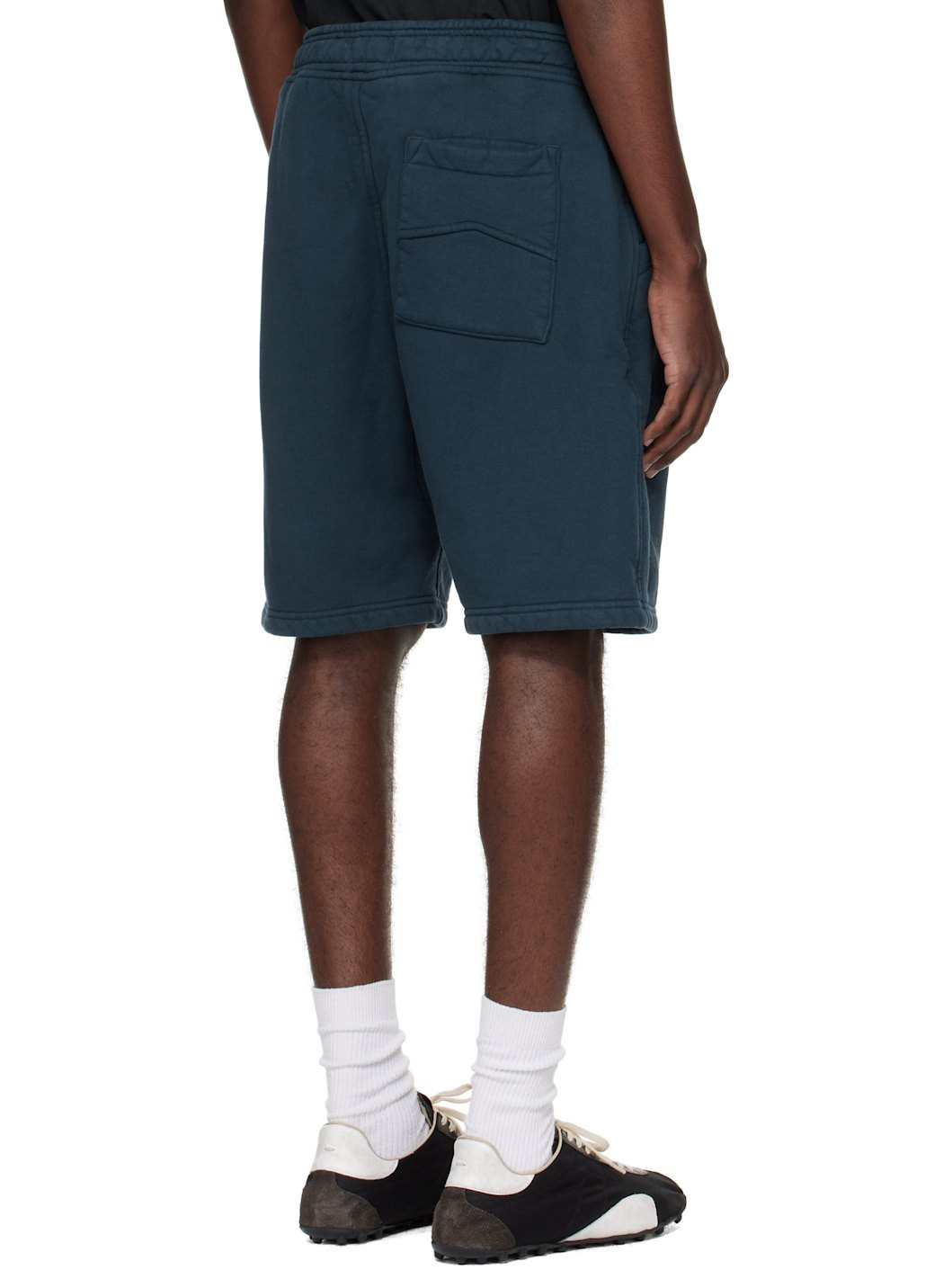 Navy Classique Sweat Shorts - 3