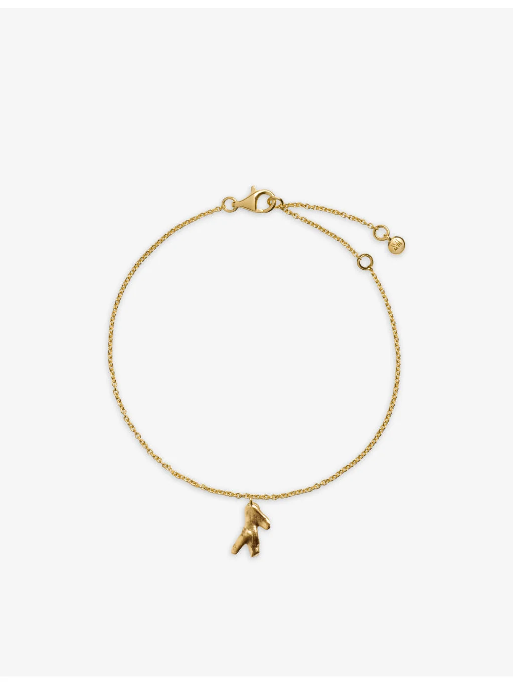 Fragments Coral 18ct Yellow Gold-Plated Vermeil Sterling-Silver Chain Bracelet - 1
