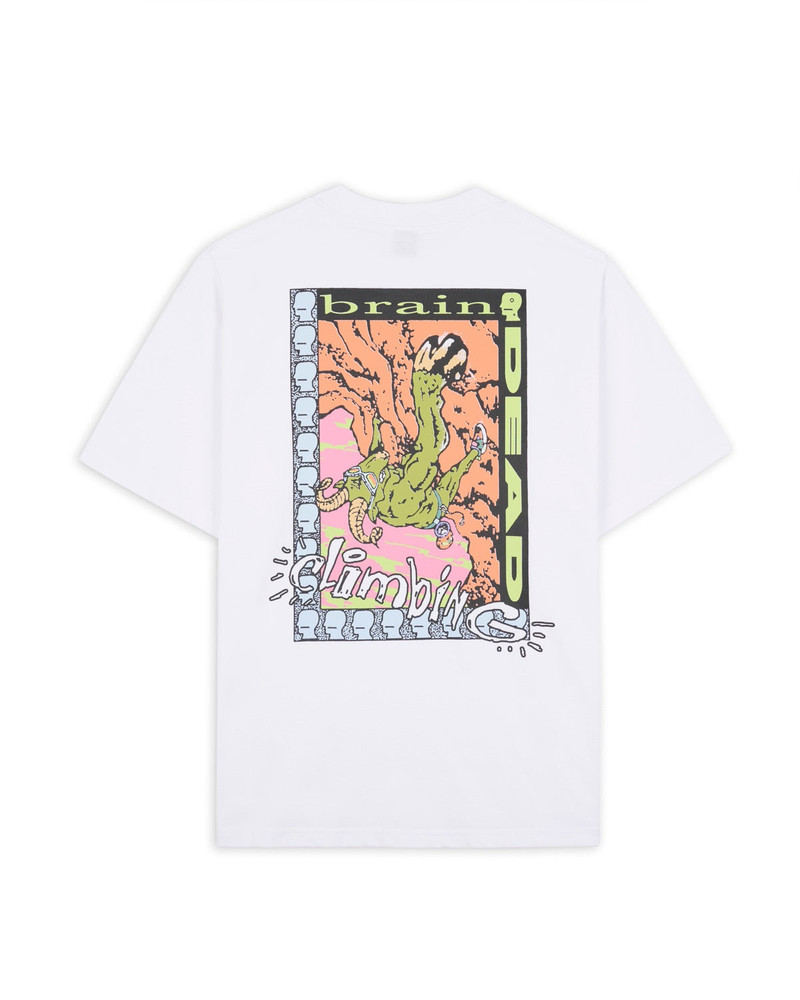 BRAIN DEAD Brain Dead Equipment Climbing Ram T-Shirt - White outlook