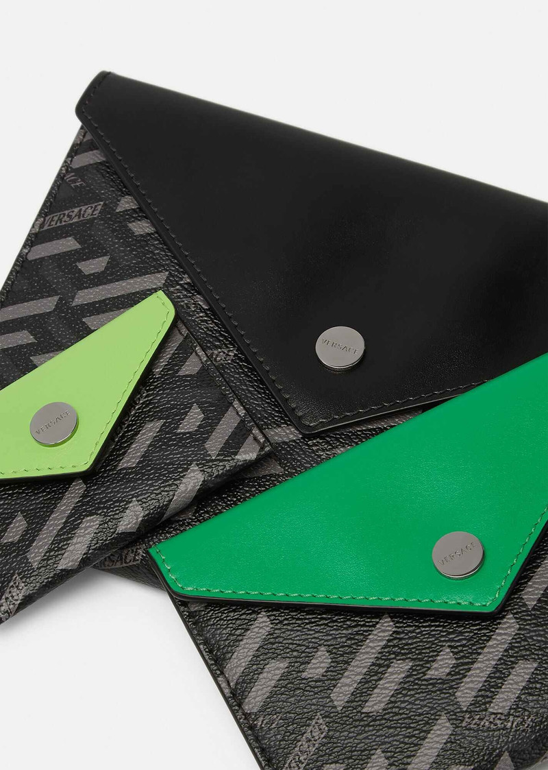VERSACE La Greca Signature Pouch outlook