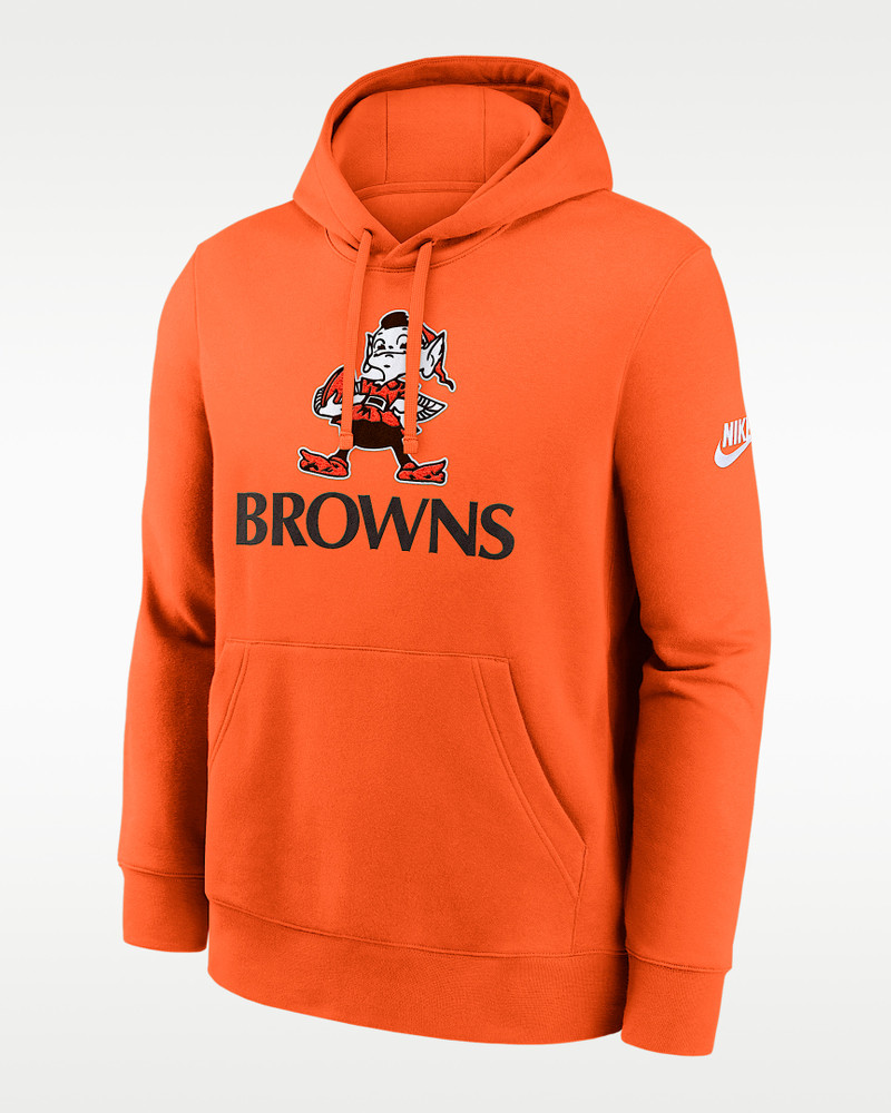 Cleveland Browns Best Season Rewind Club Men's Nike NFL Pullover Hoodie 1