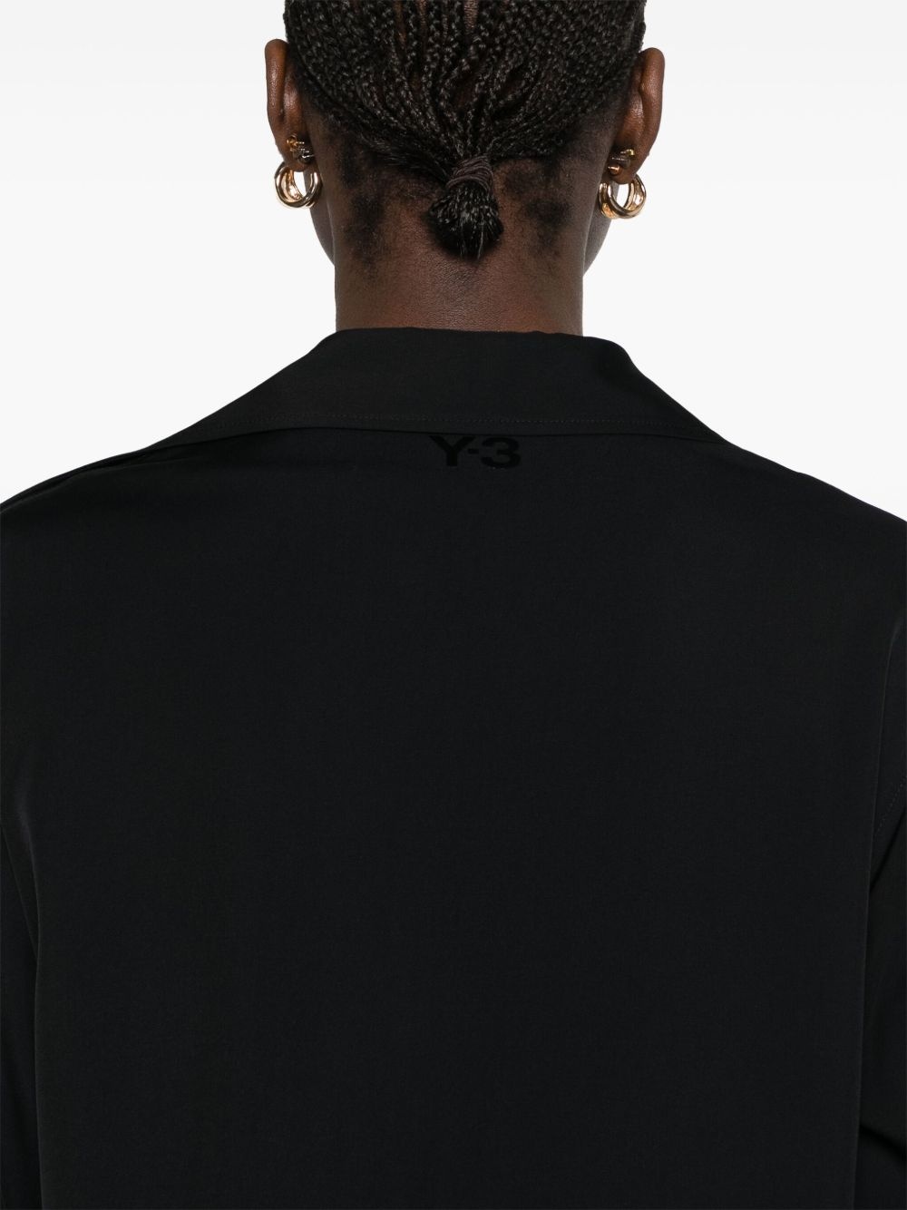 pointed-flat-collar shirt - 5