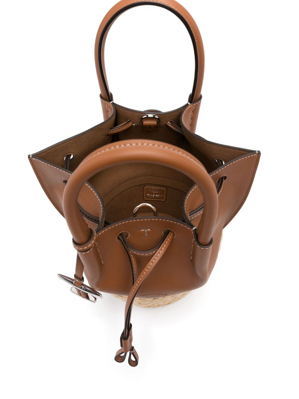 T Timeless-logo bucket bag - 5