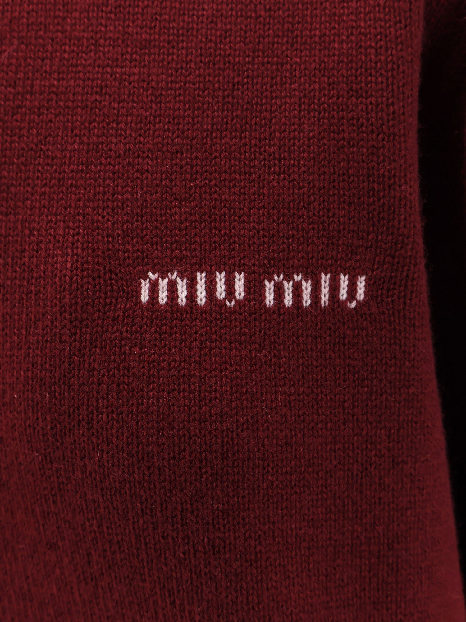 Miu Miu Cashmere Polo Sweater - 5