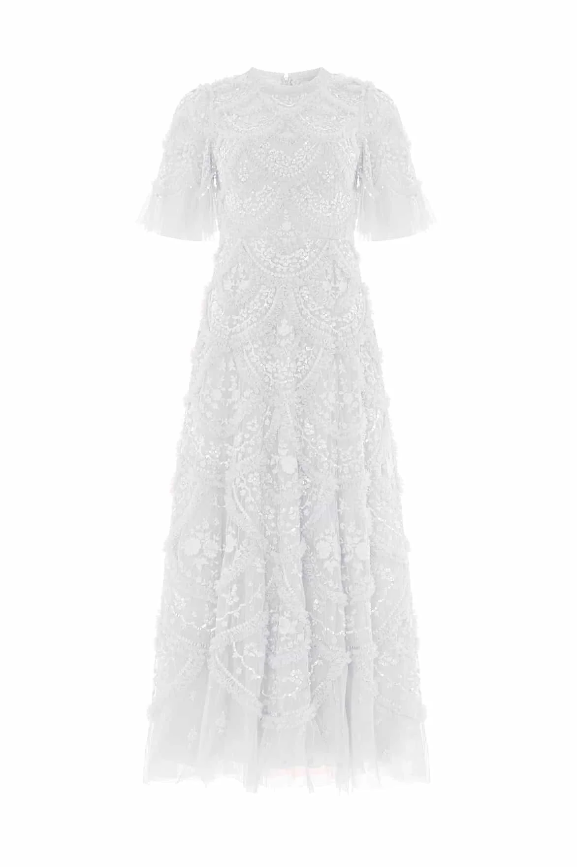 Carmen Ruffle Ankle Gown - 1