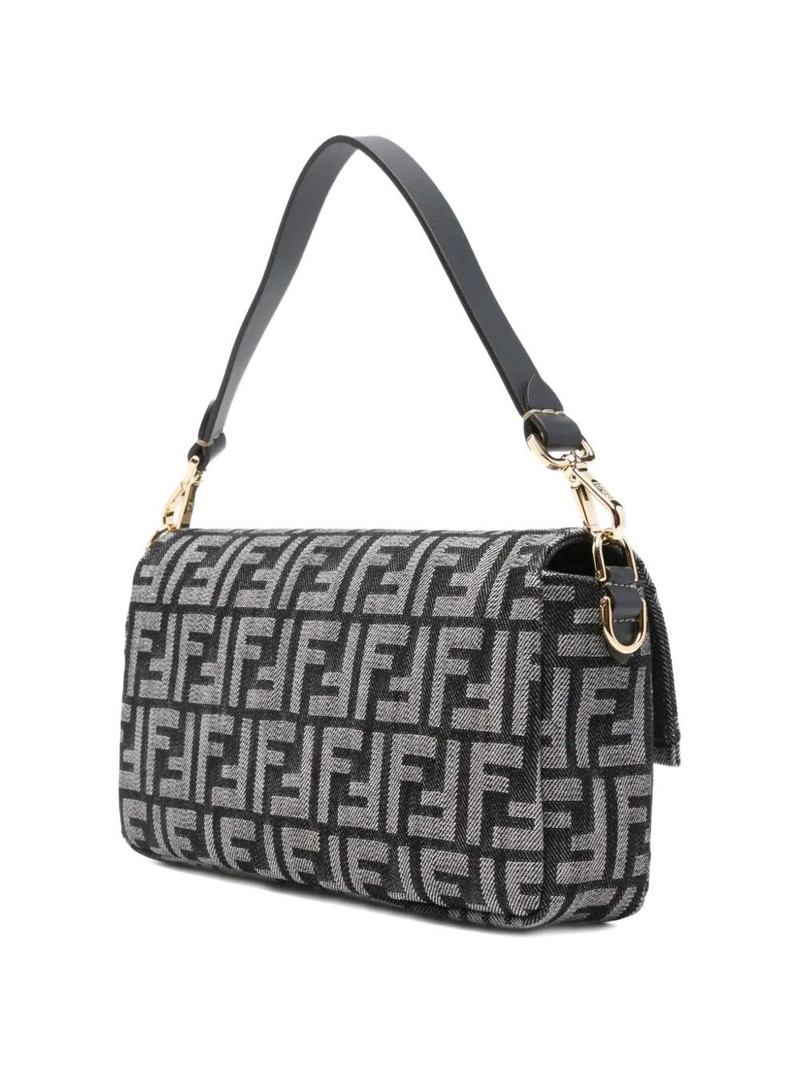 FENDI Baguette® jacquard shoulder bag outlook