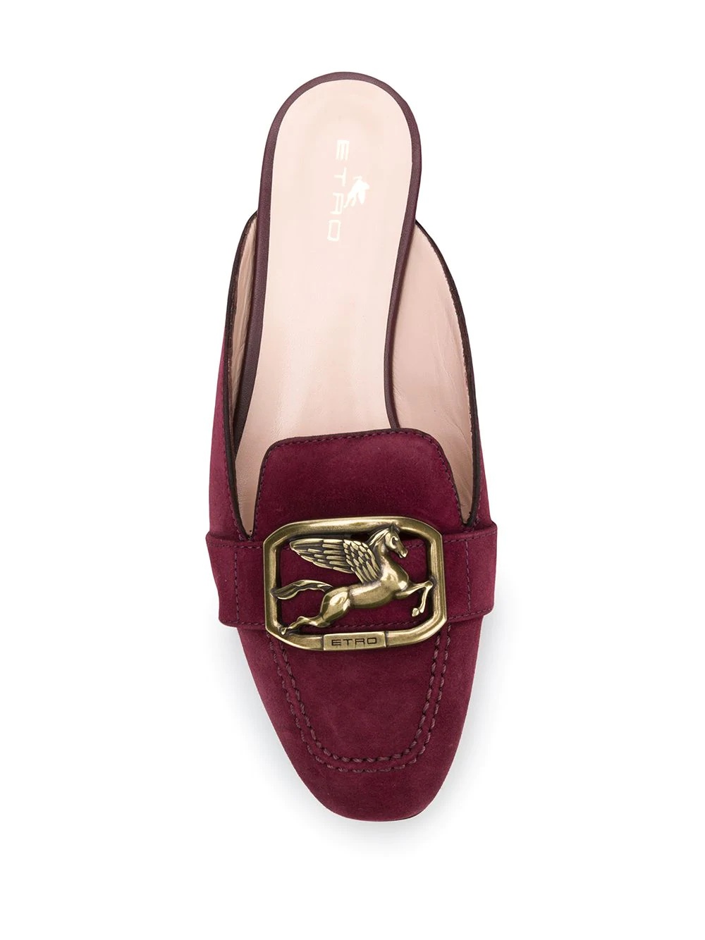 Pegasus buckle mules - 4