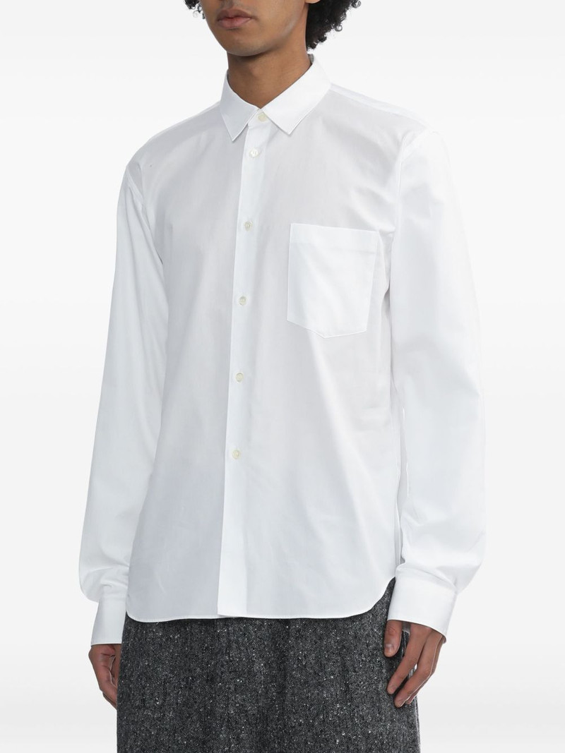 BLACK COMME des GARÇONS pocket buttoned shirt outlook
