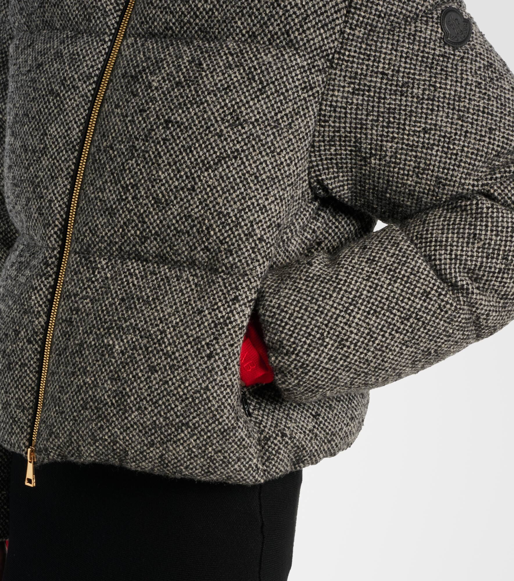 Careil bouclé wool-blend down jacket - 5