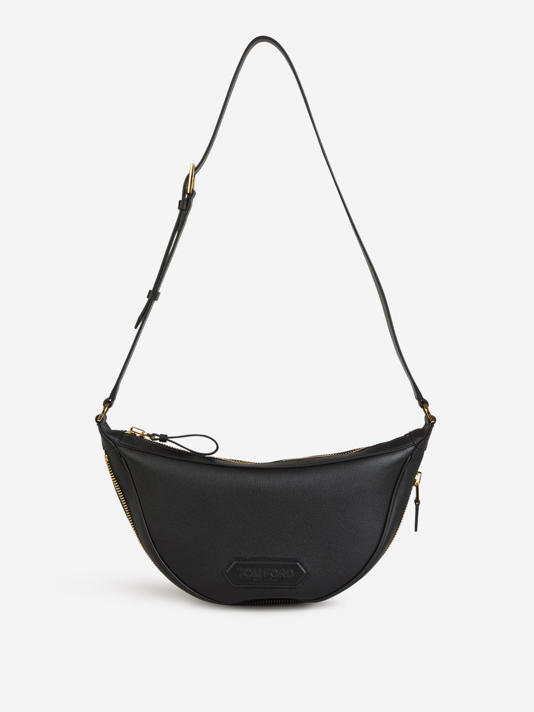 GRAINED LEATHER CROSSBODY BAG - 1