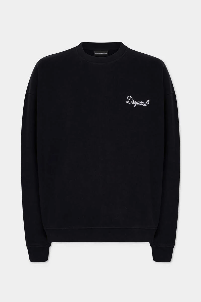 DSQUARED2 SIGNATURE RELAX FIT CREWNECK - 1