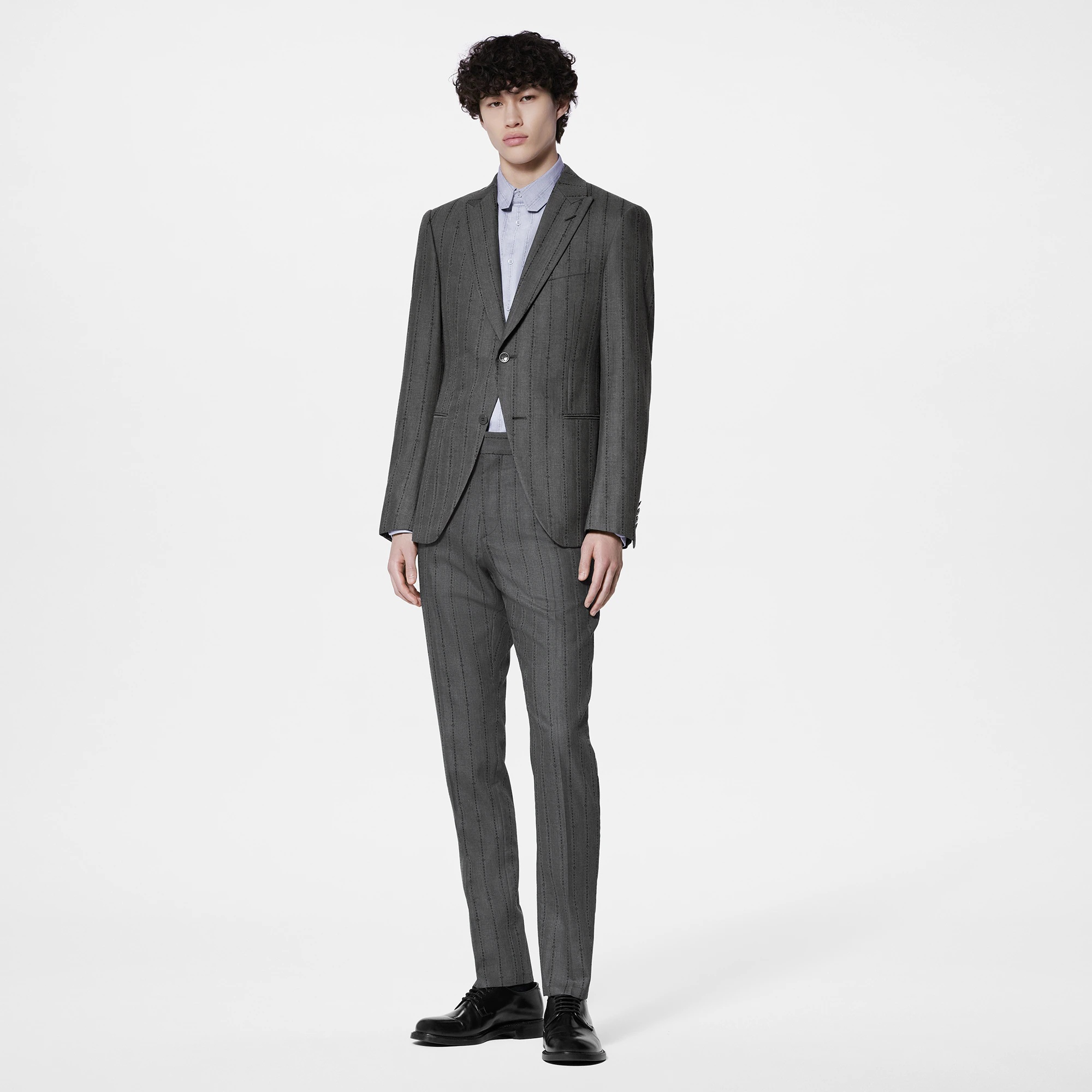 Single-Breasted Wool Pont Neuf Cutaway Jacket - 7