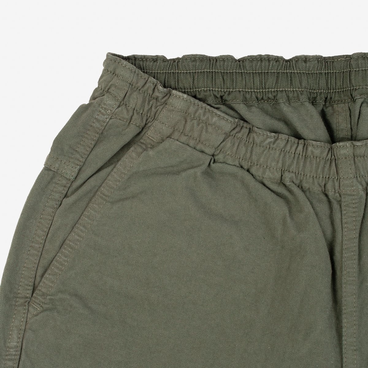 IH-729-OLV Cotton Easy Shorts - Olive - 4