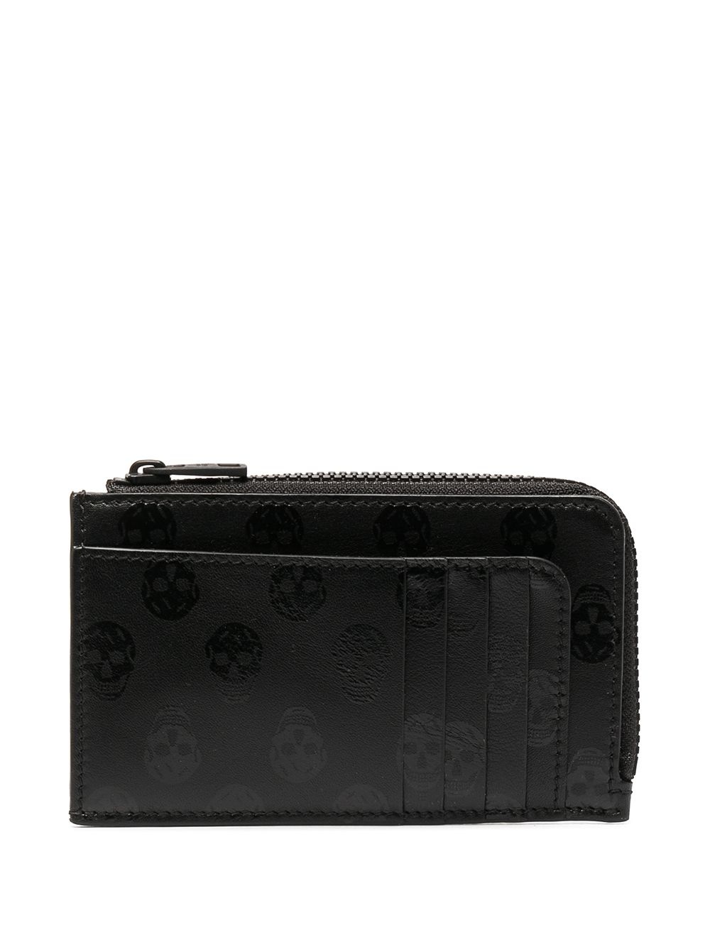 skull print cardholder - 2