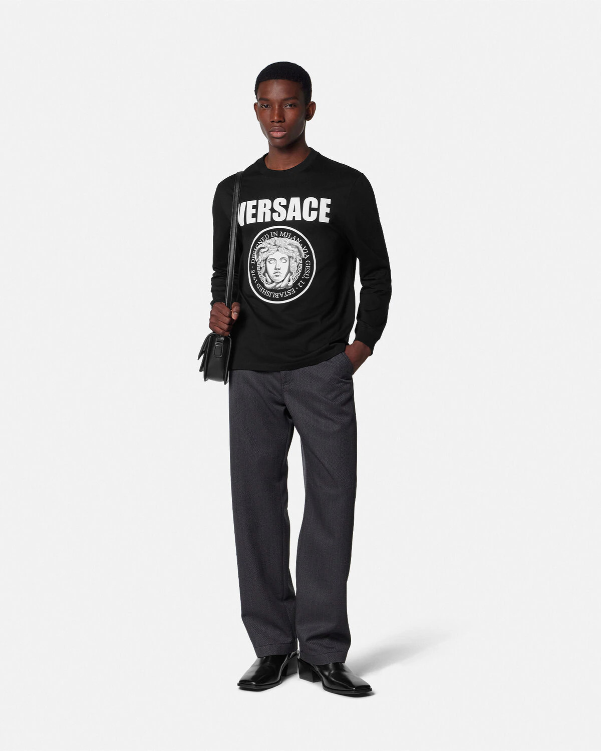 Medusa Rock Long-Sleeved T-Shirt - 2