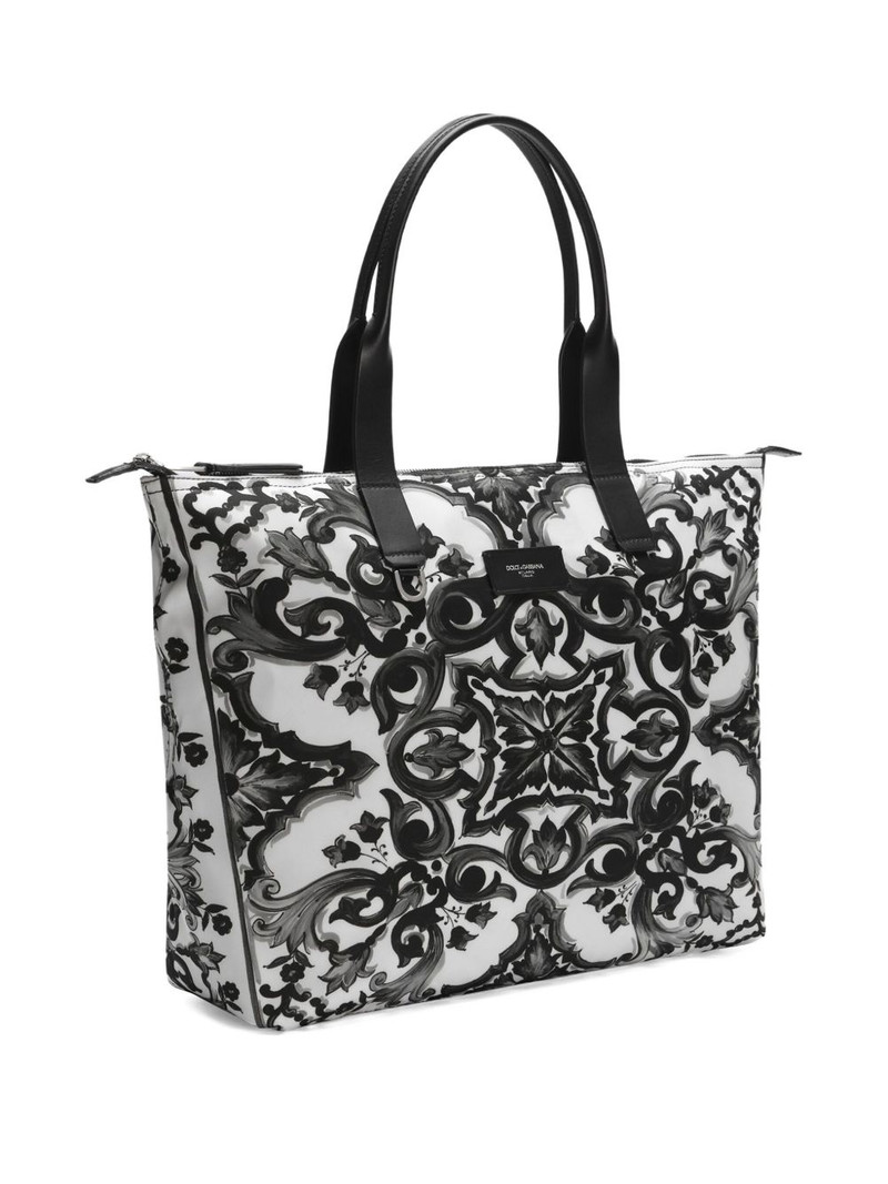 graphic-print tote bag 4