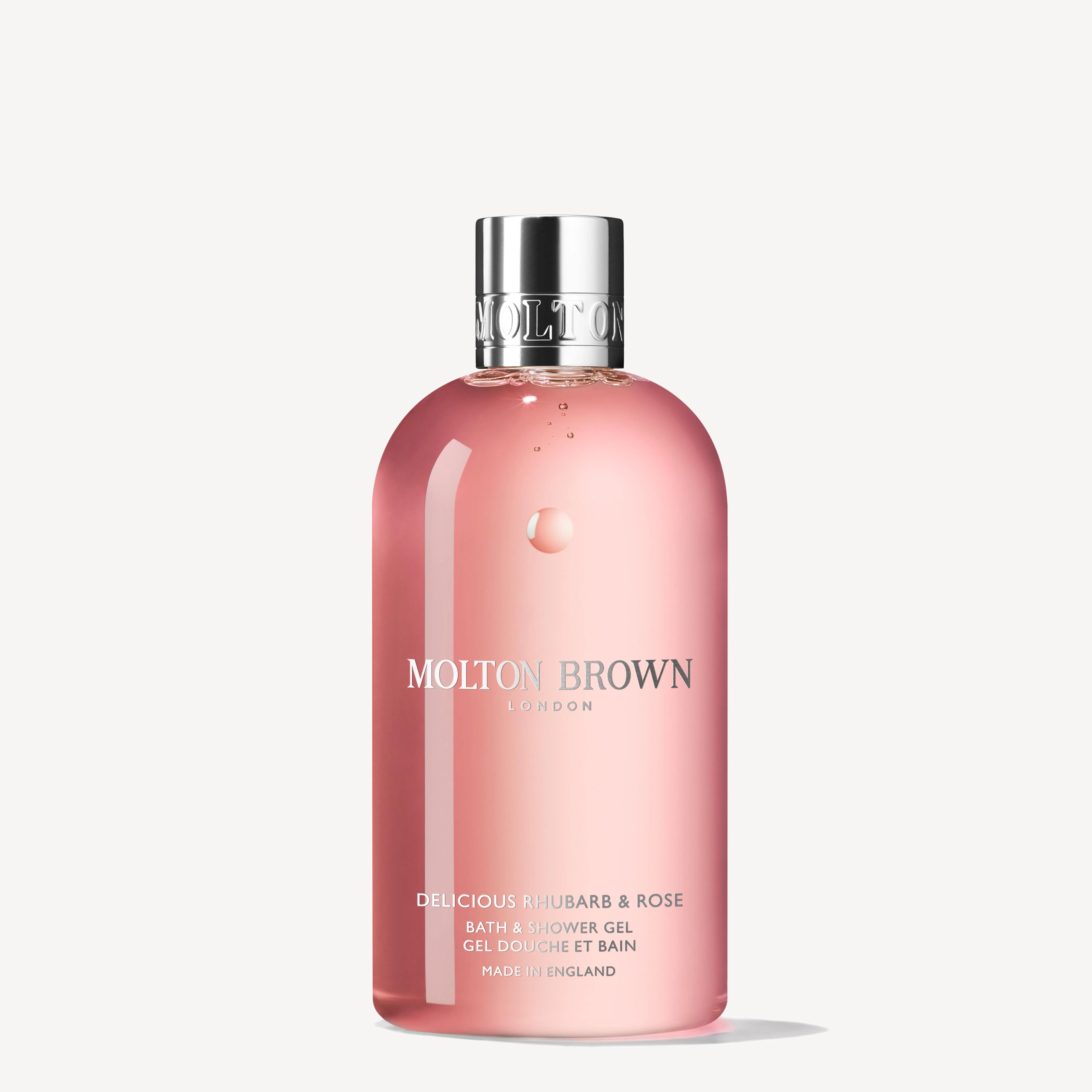 Delicious Rhubarb & Rose Bath & Shower Gel 10fl. oz. - 1