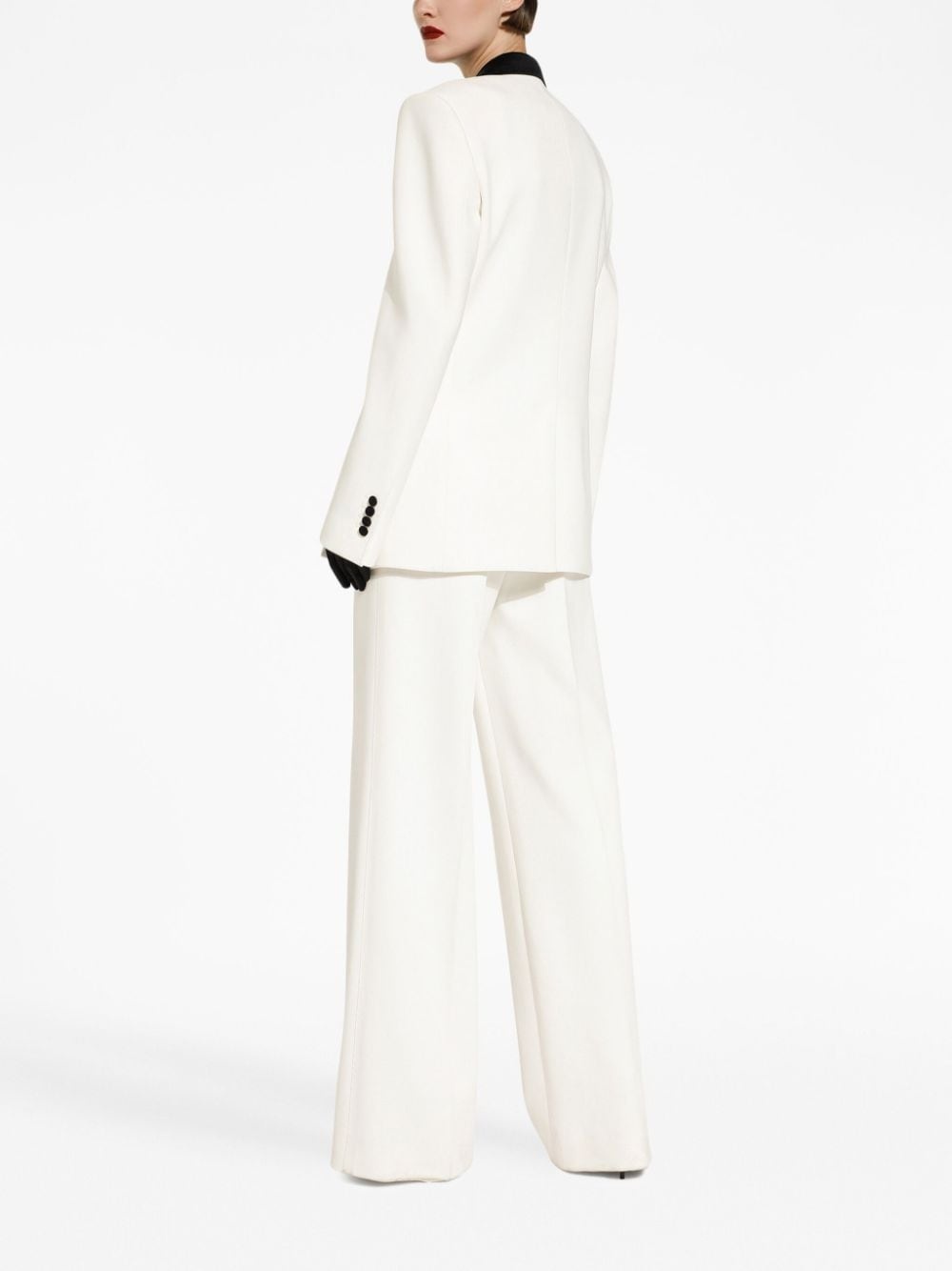 tailored wide-leg trousers - 3