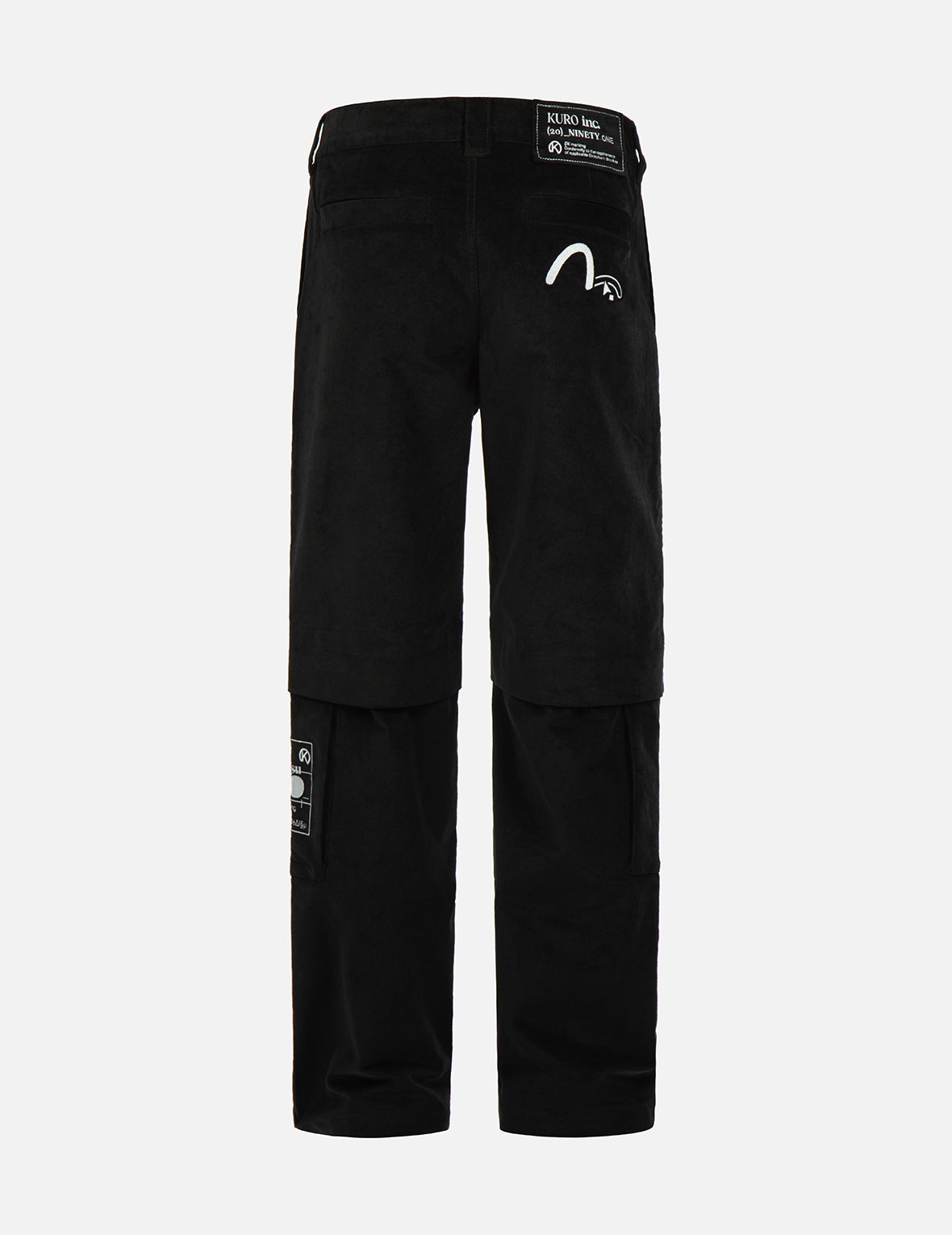 Logo Embroidered Corduroy Worker Pants - 2