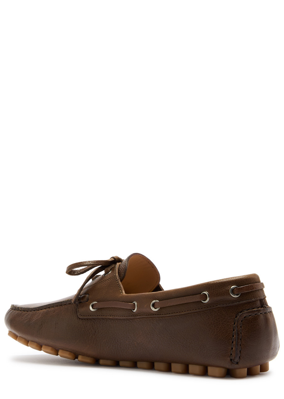 Valentino Garavani Driver Fastaway Leather Shoes - 2