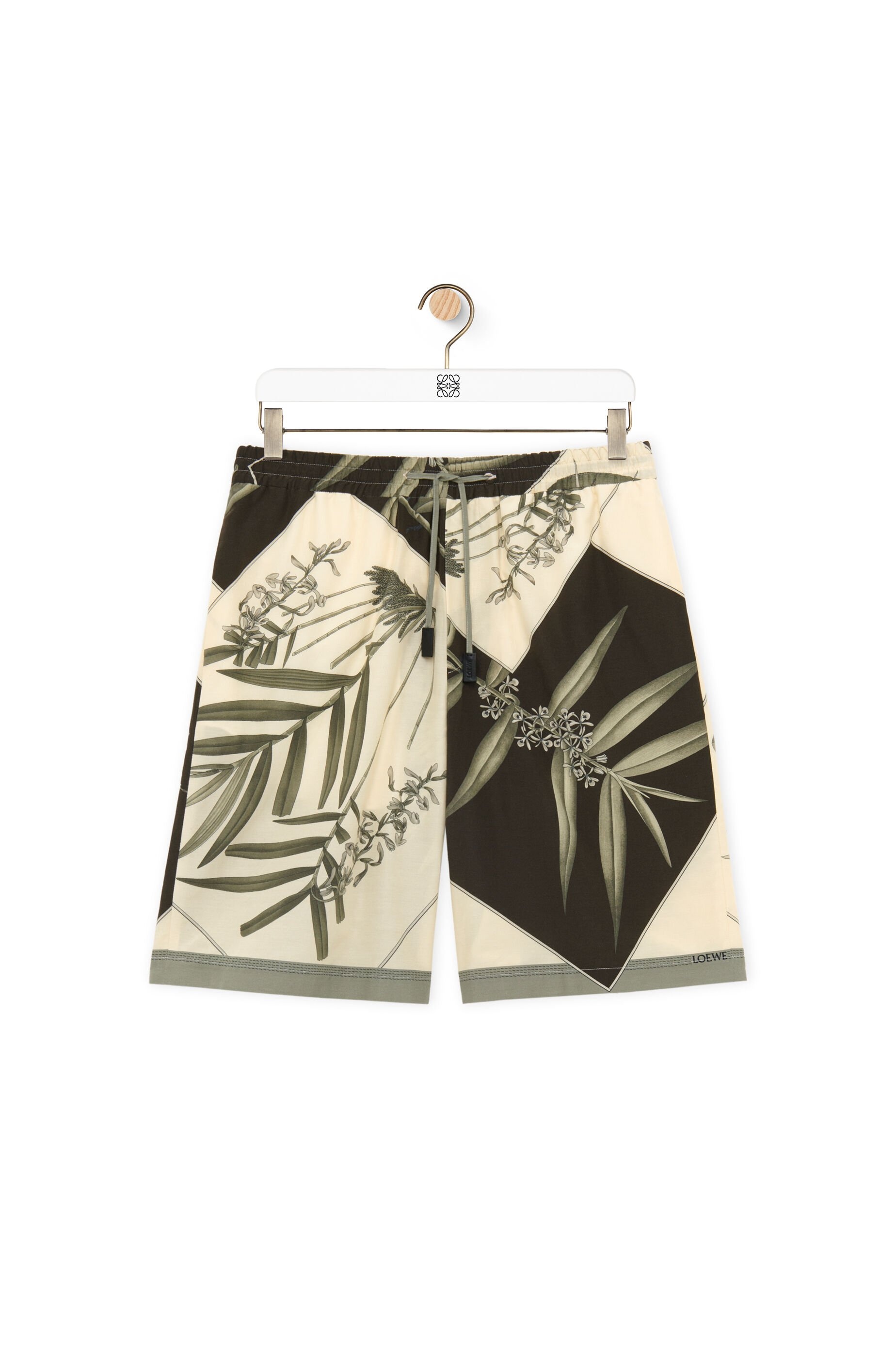 Shorts in cotton and silk - 1