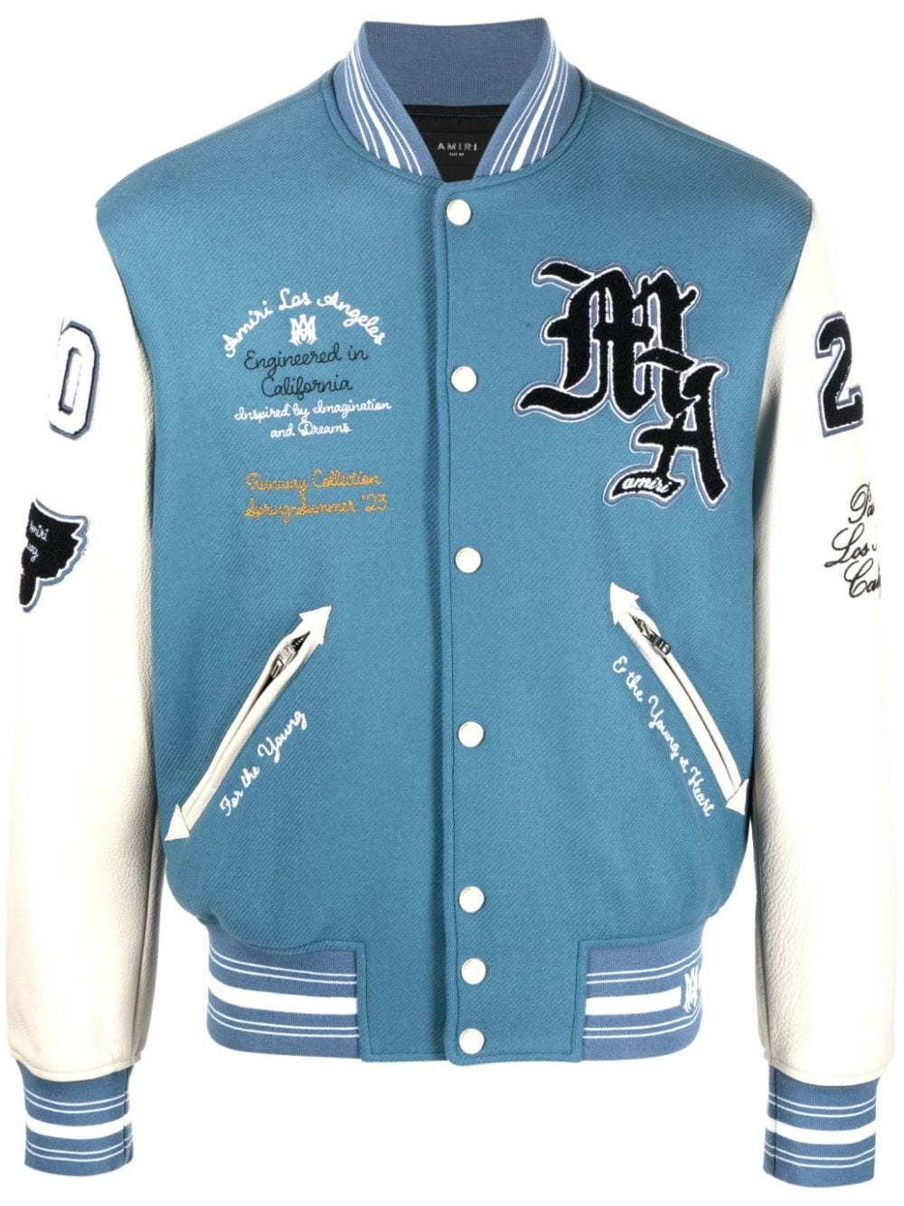 patch-detail varsity jacket - 1