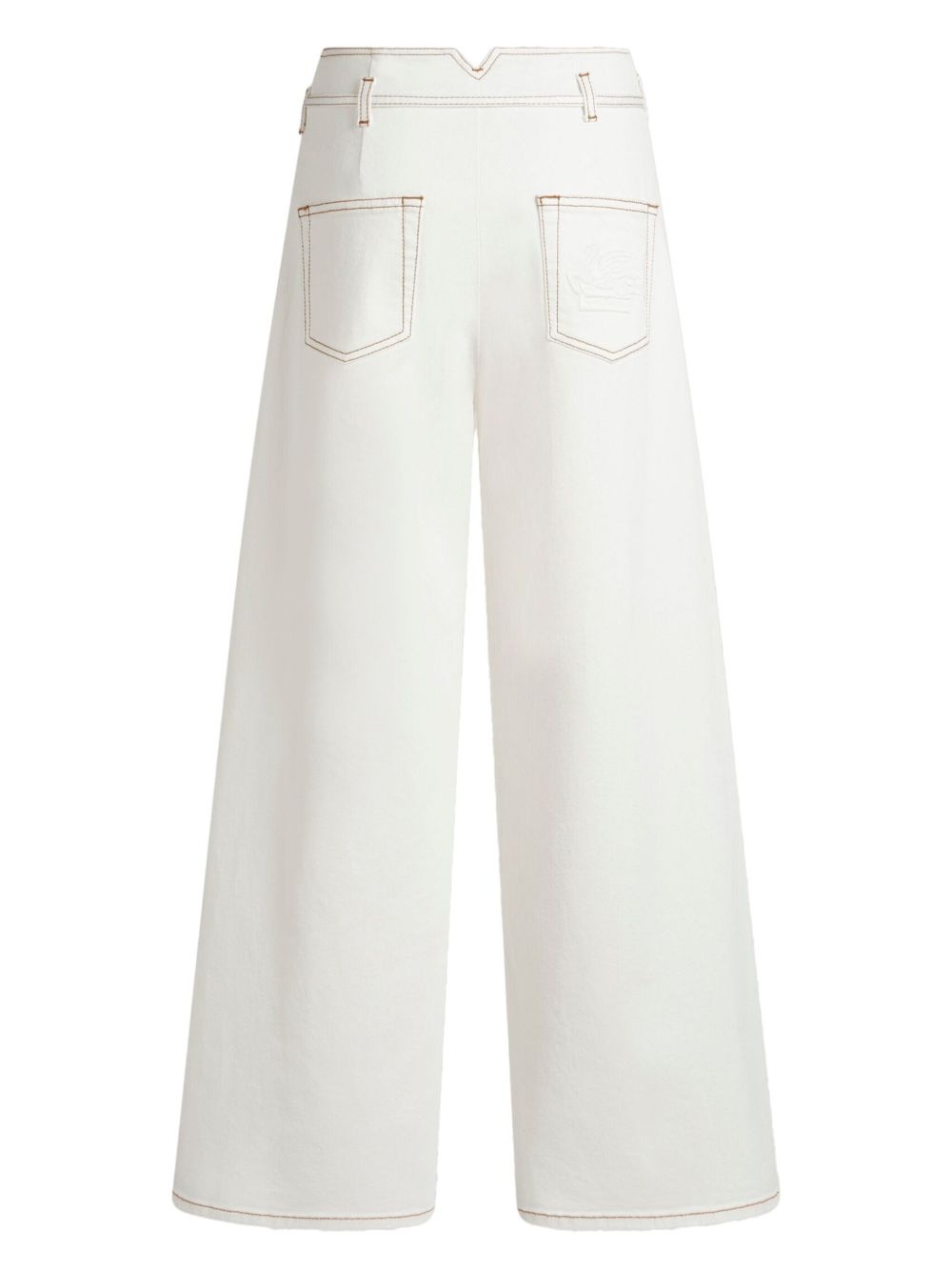 wide-leg jeans - 7