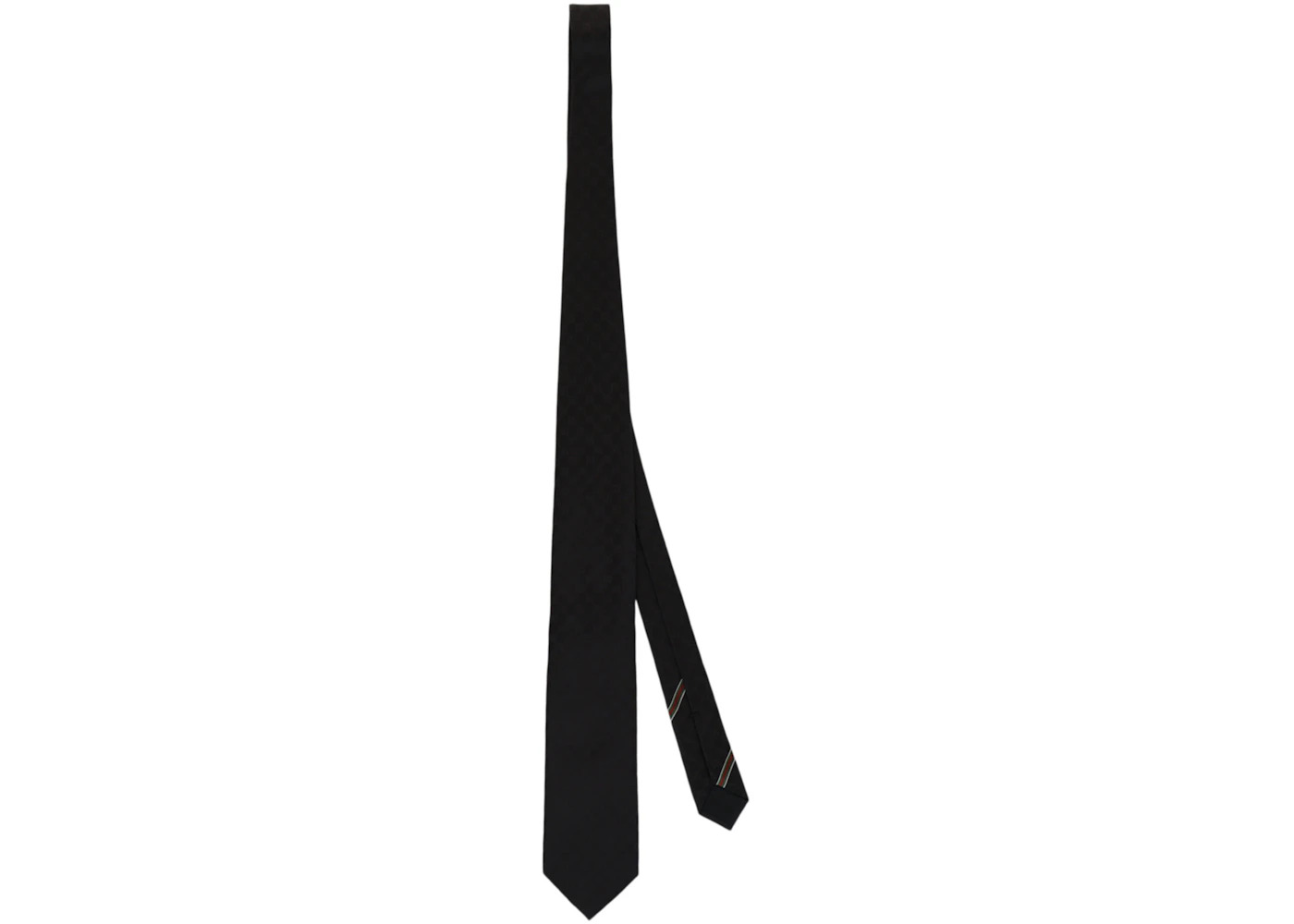 Gucci GG Supreme Silk Tie Black - 2