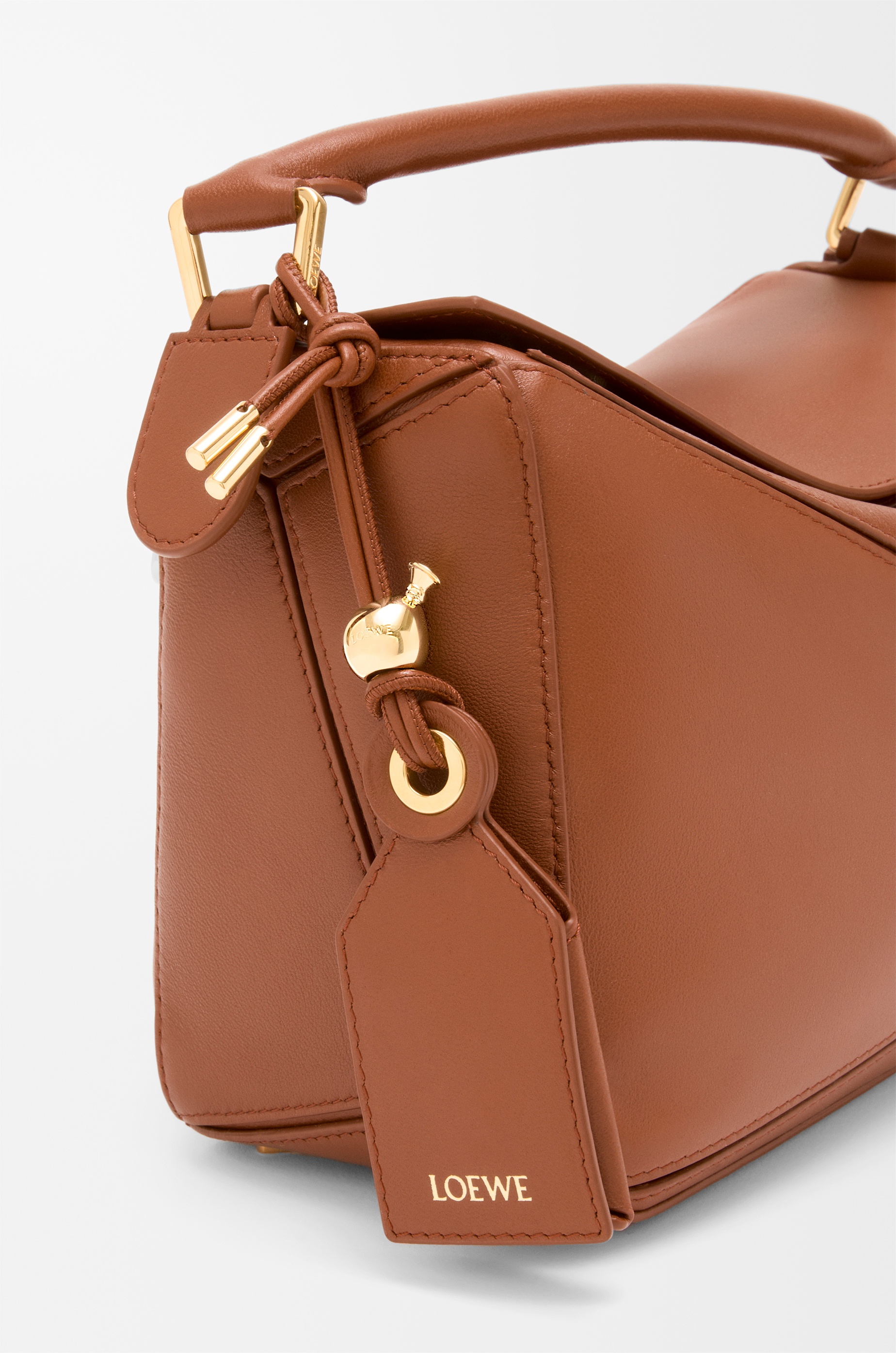 Small Featherlight Puzzle bag in nappa lambskin - 12