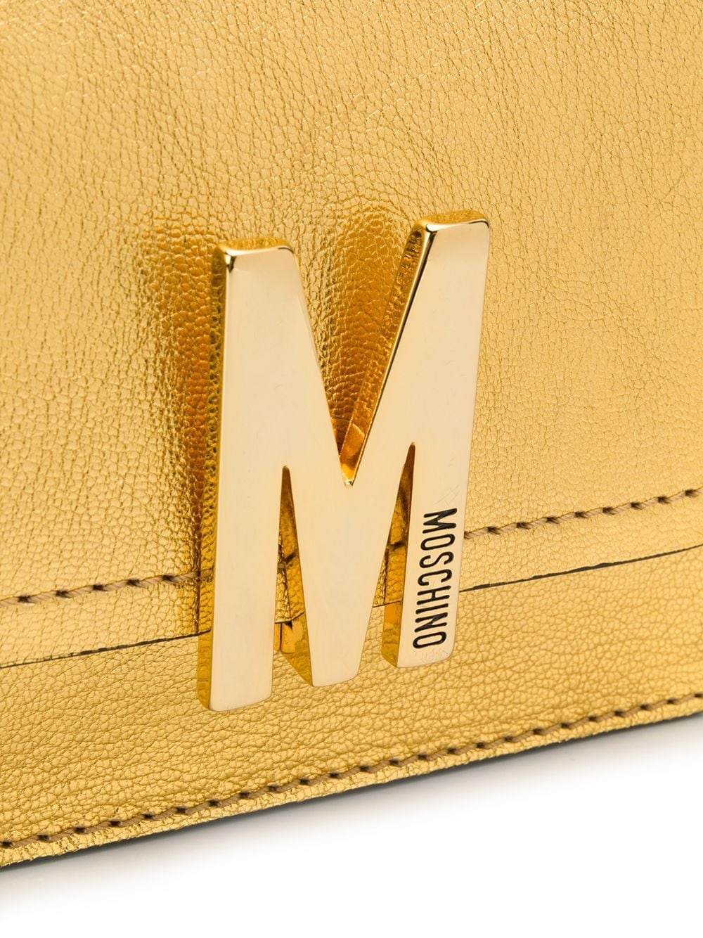 M logo-plaque shoulder bag - 4